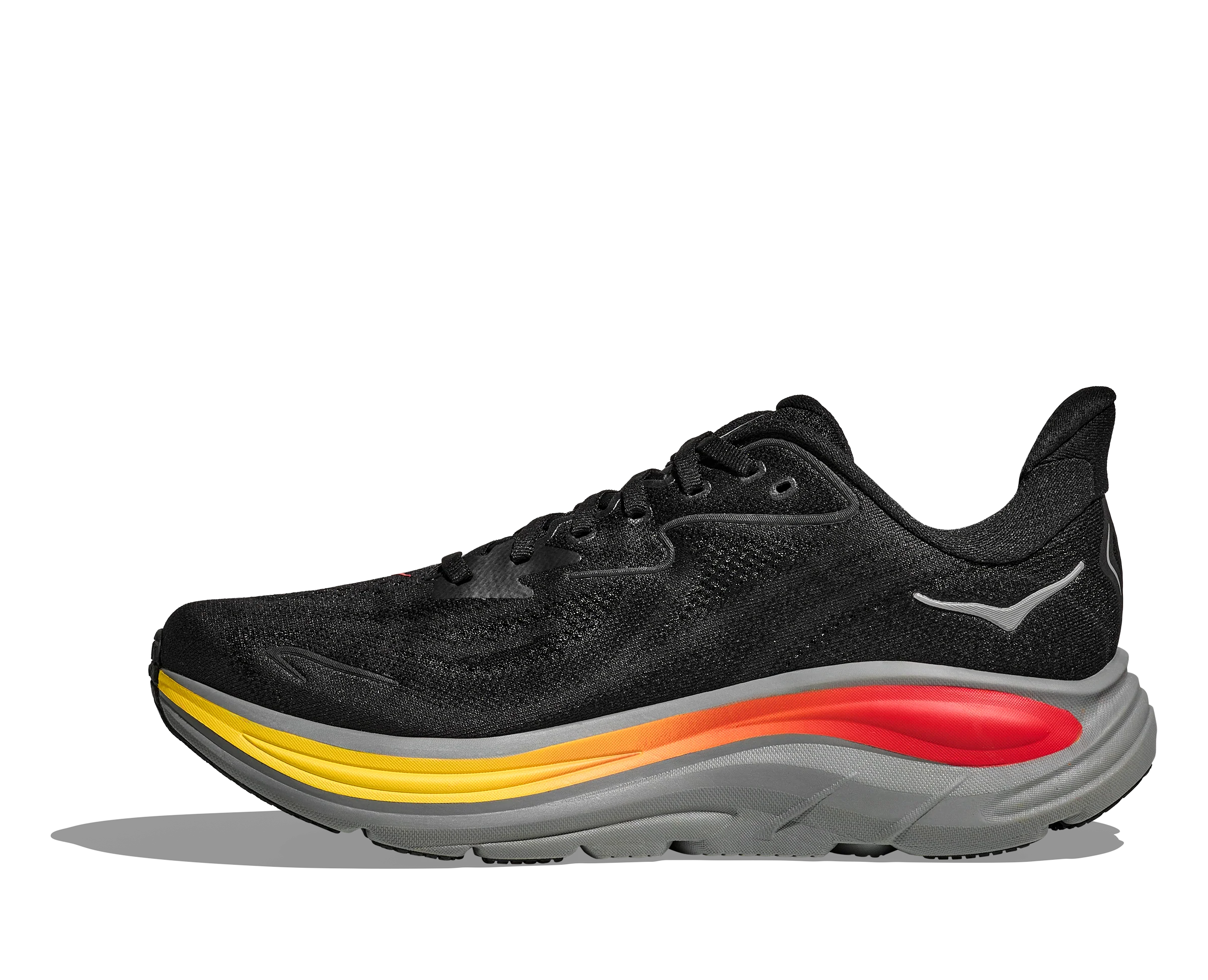 Hoka Mens Clifton 10 - Black/Galactic Grey - Neutral - SS25 - Image 8