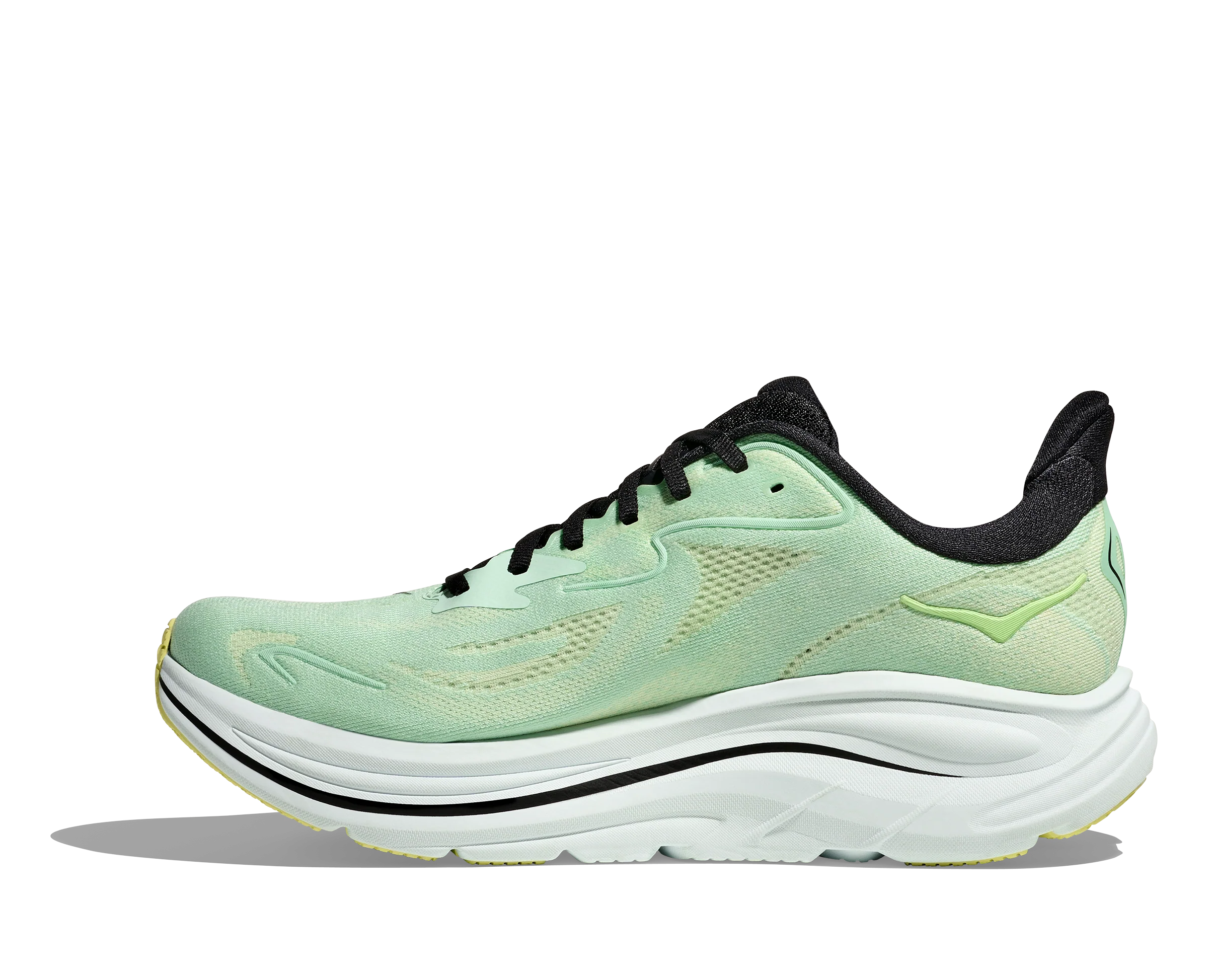 Hoka Mens Clifton 10 - Mint Fluorite/Luna Moth - Neutral - SS25 - Image 8