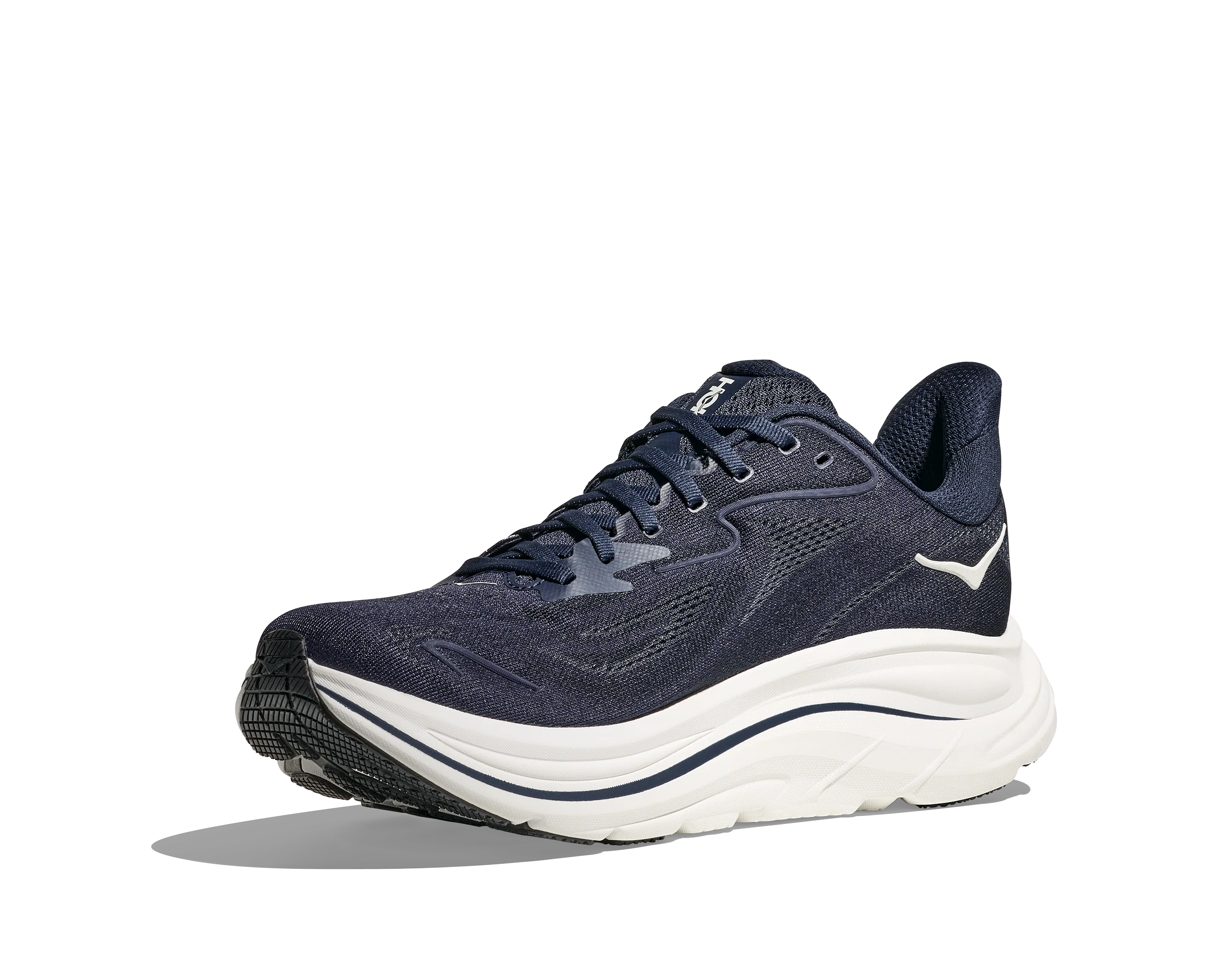 Hoka Mens Clifton 10 - Navy/White - Neutral - SS25 - Image 4