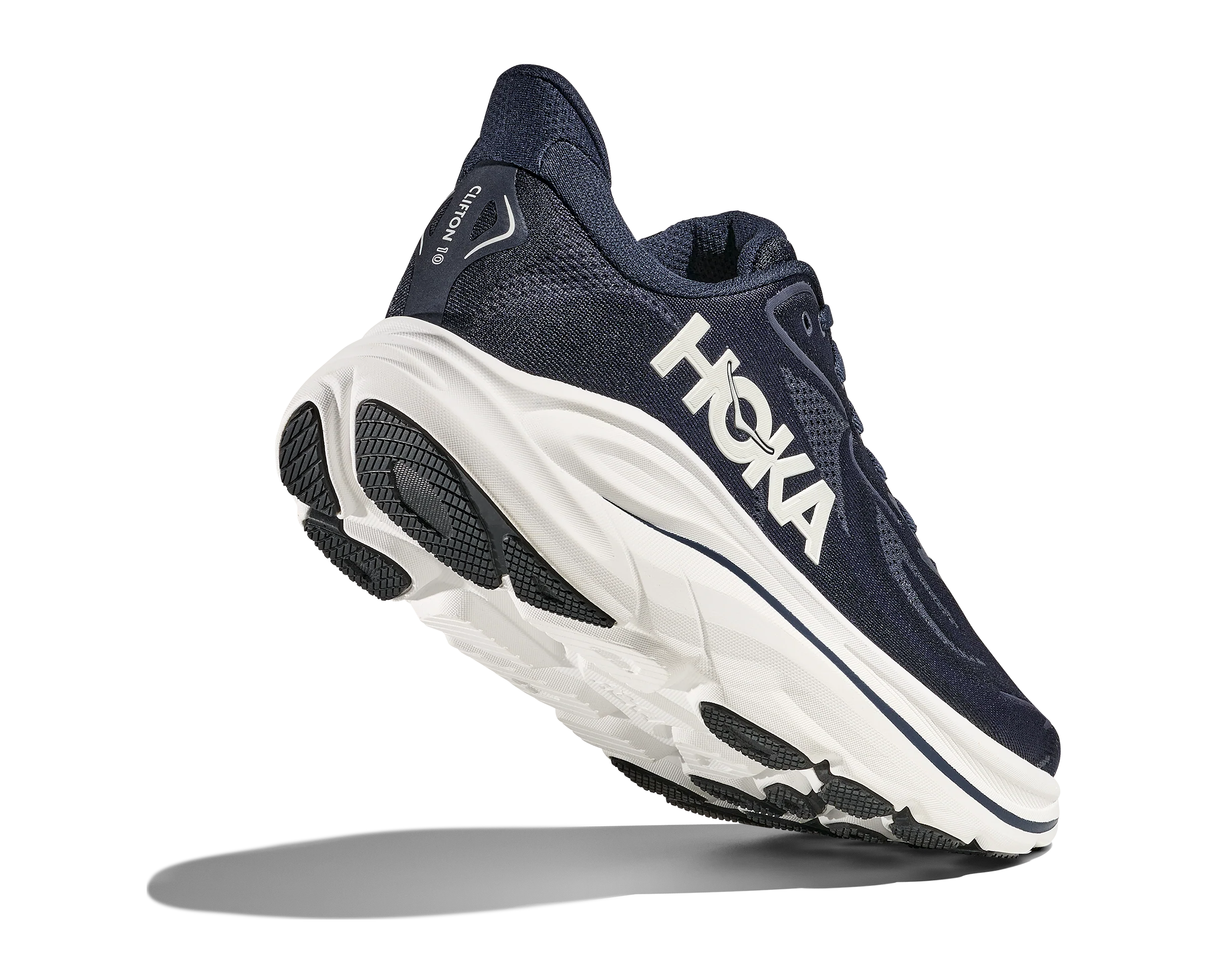 Hoka Mens Clifton 10 - Navy/White - Neutral - SS25 - Image 5