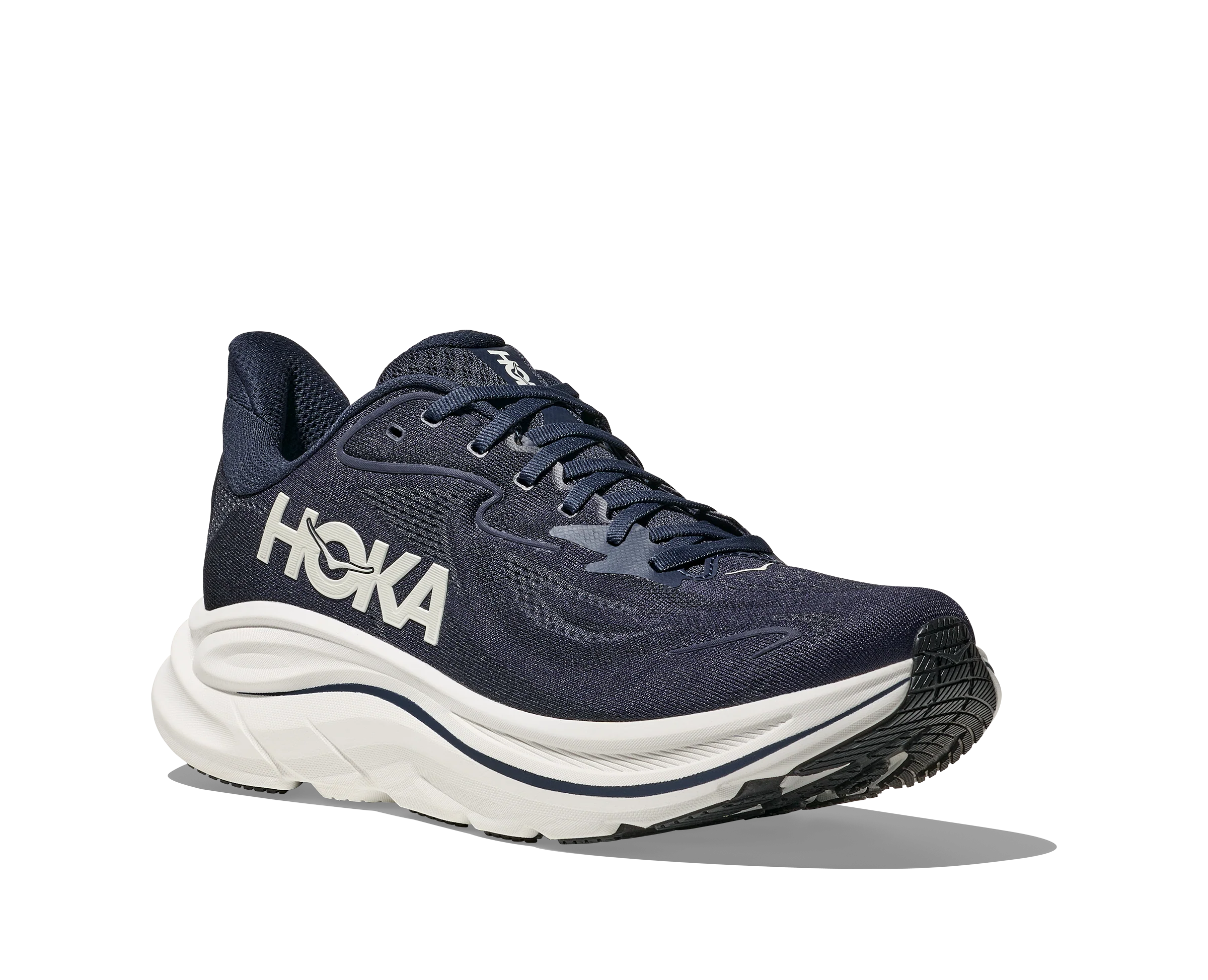 Hoka Mens Clifton 10 - Navy/White - Neutral - SS25 - Image 7