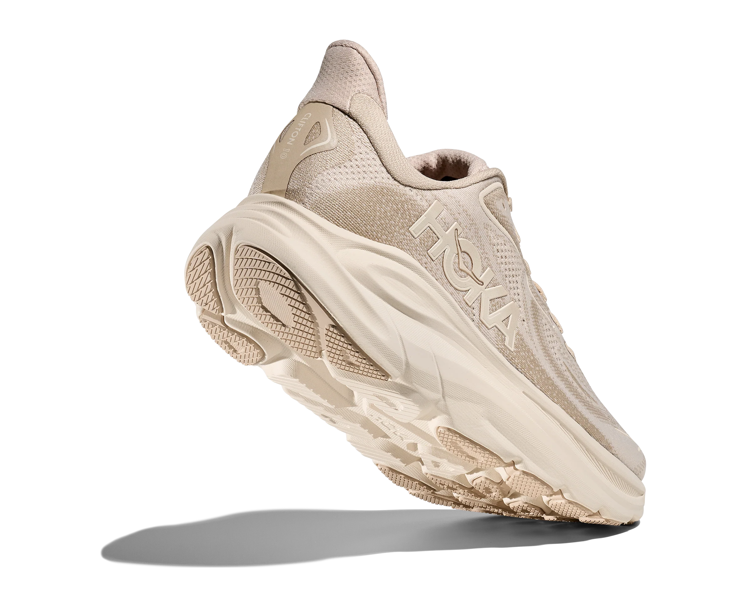 Hoka Mens Clifton 10 - Oatmeal/Oat Milk - Neutral - SS25 - Image 5