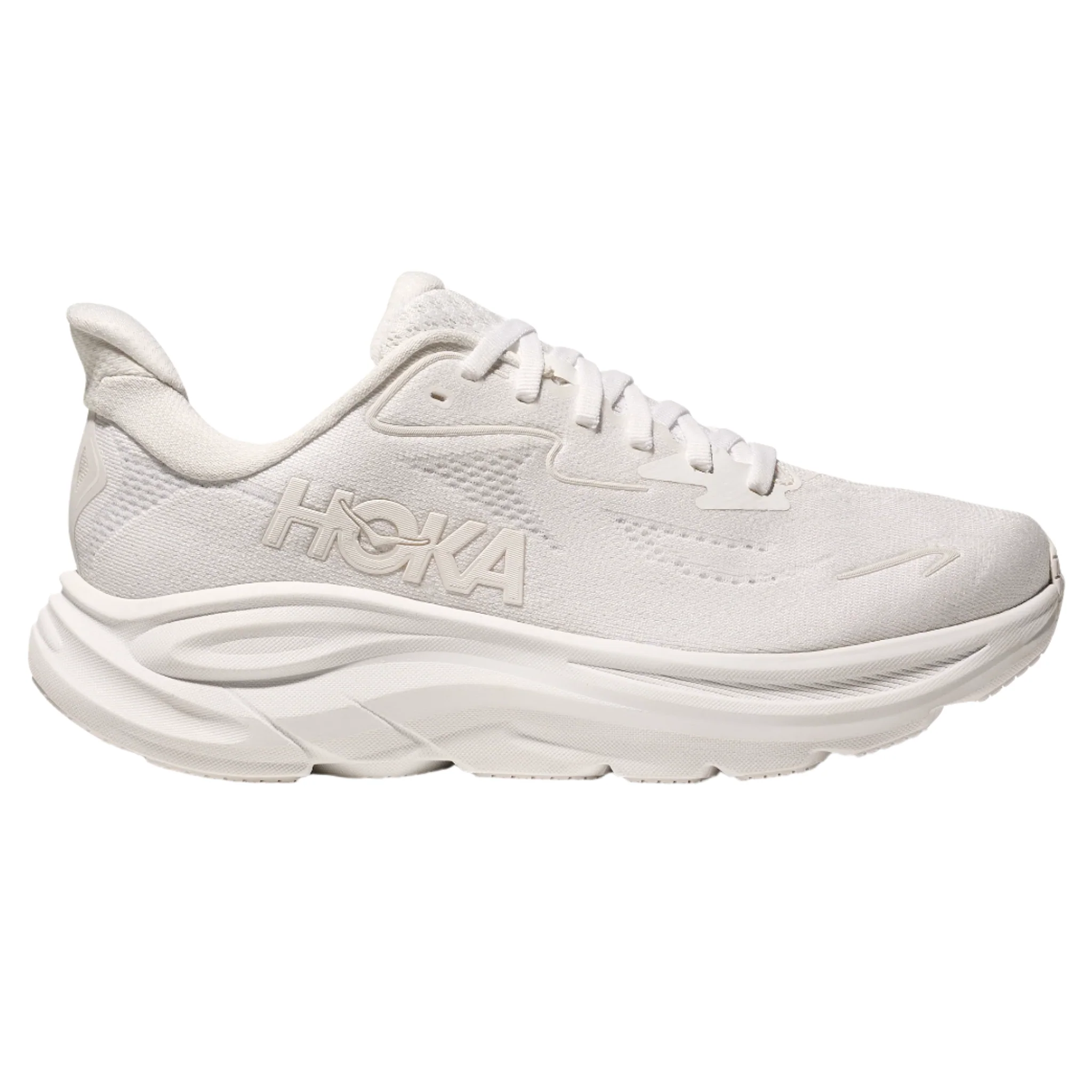 Hoka Mens Clifton 10 - White/White - Neutral - SS25