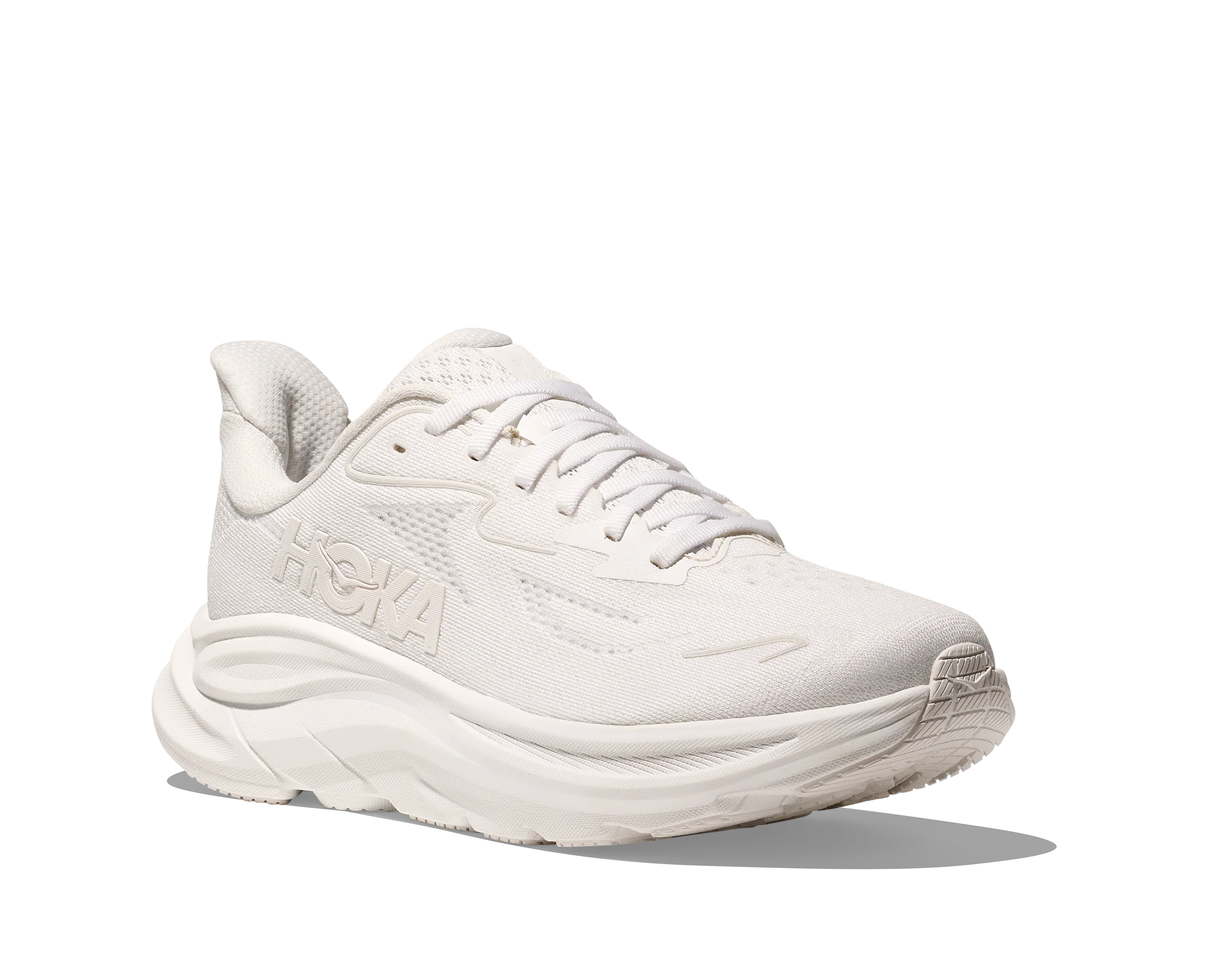 Hoka Mens Clifton 10 - White/White - Neutral - SS25 - Image 7