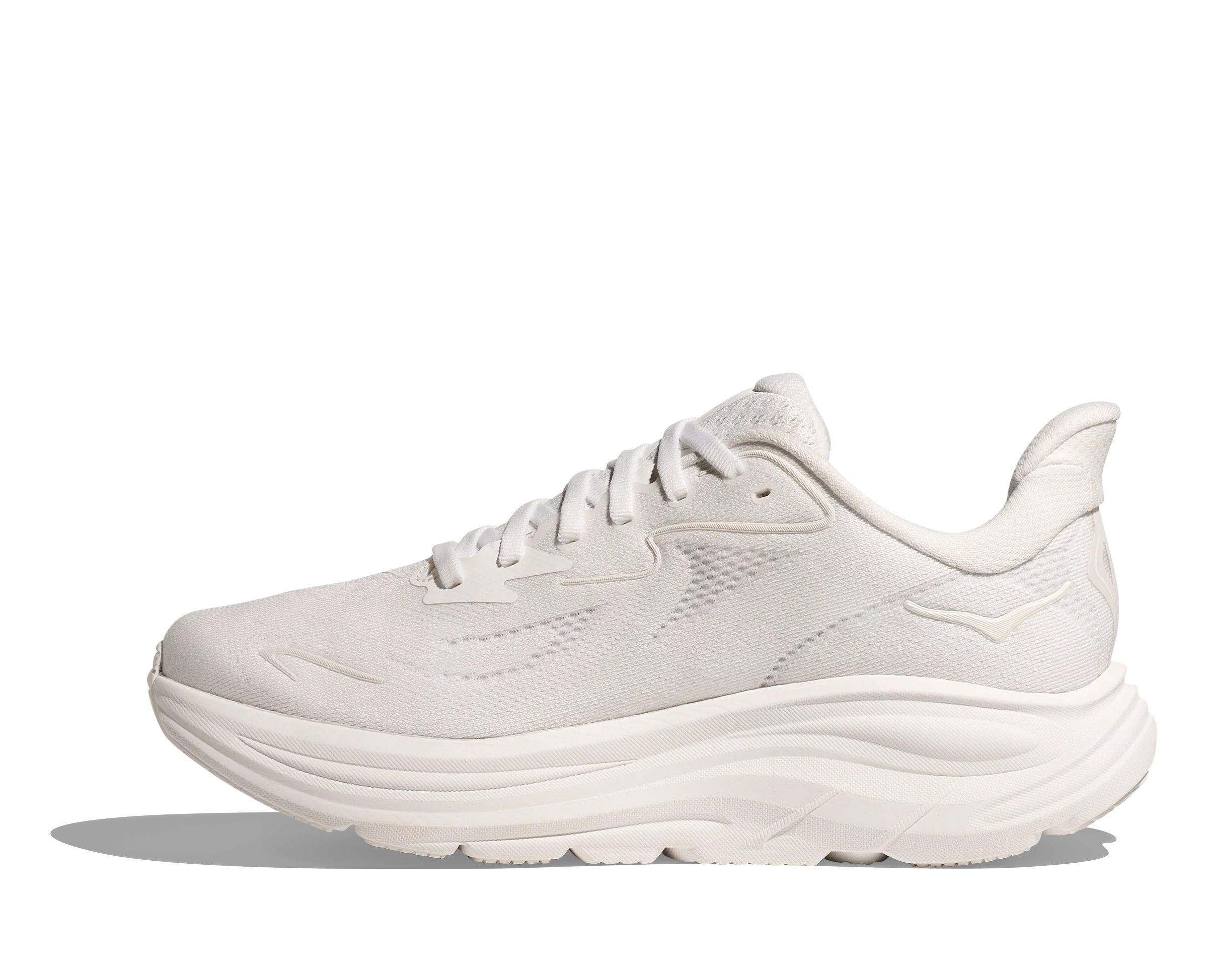 Hoka Mens Clifton 10 - White/White - Neutral - SS25 - Image 8
