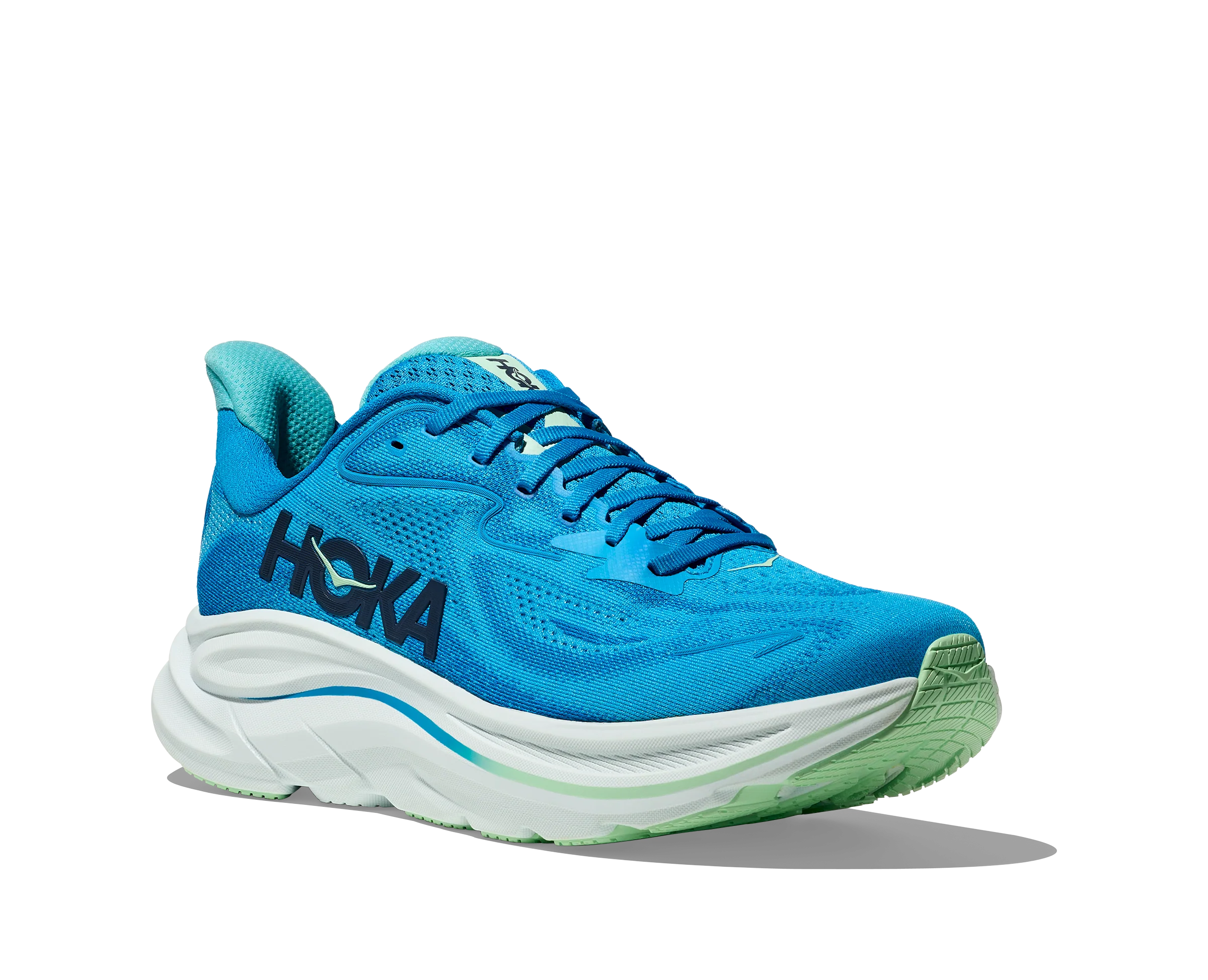 Hoka Mens Clifton 10 - Hoka Blue/Skyward Blue - Neutral - SS25 - Image 7