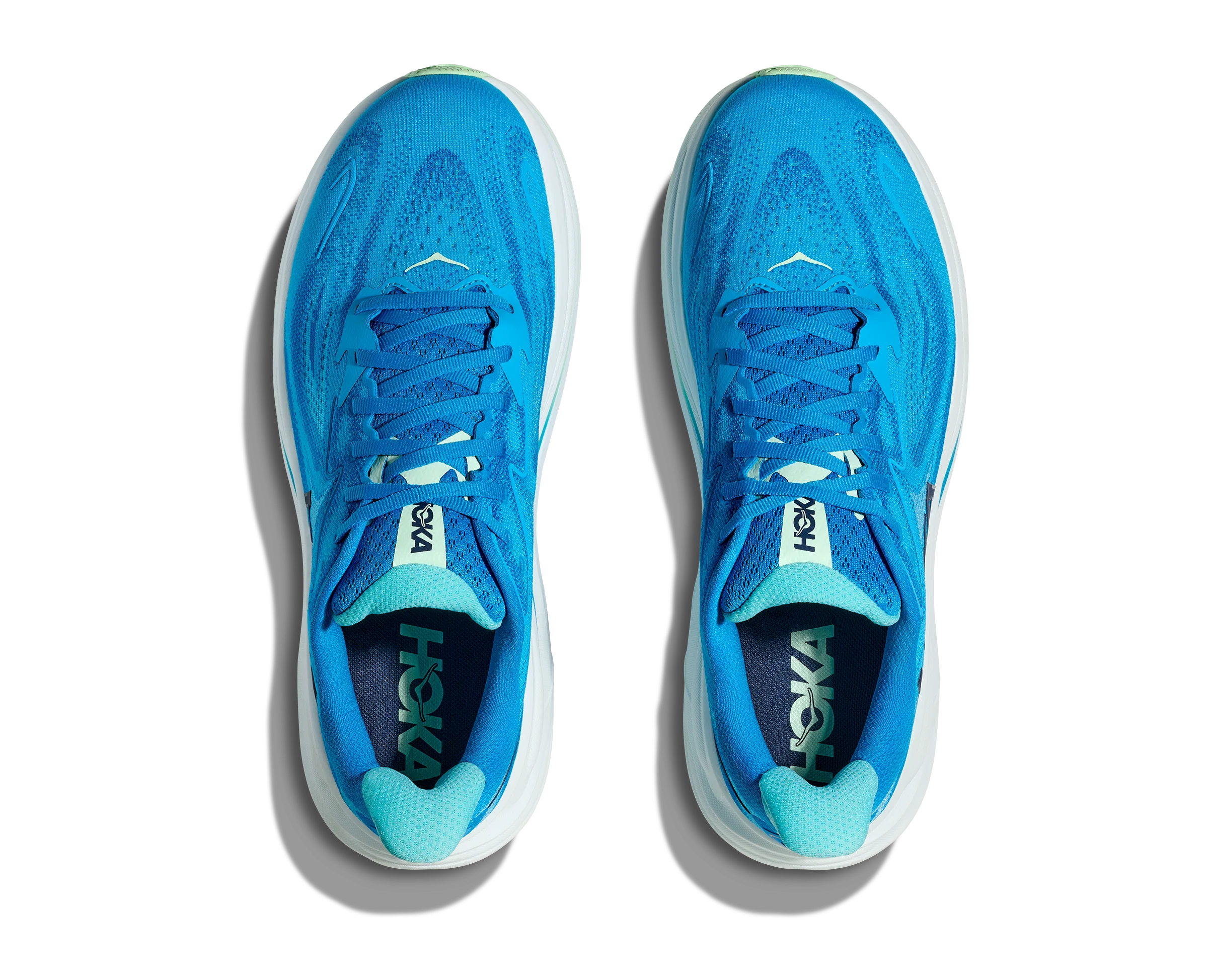 Hoka Mens Clifton 10 - Hoka Blue/Skyward Blue - Neutral - SS25 - Image 3
