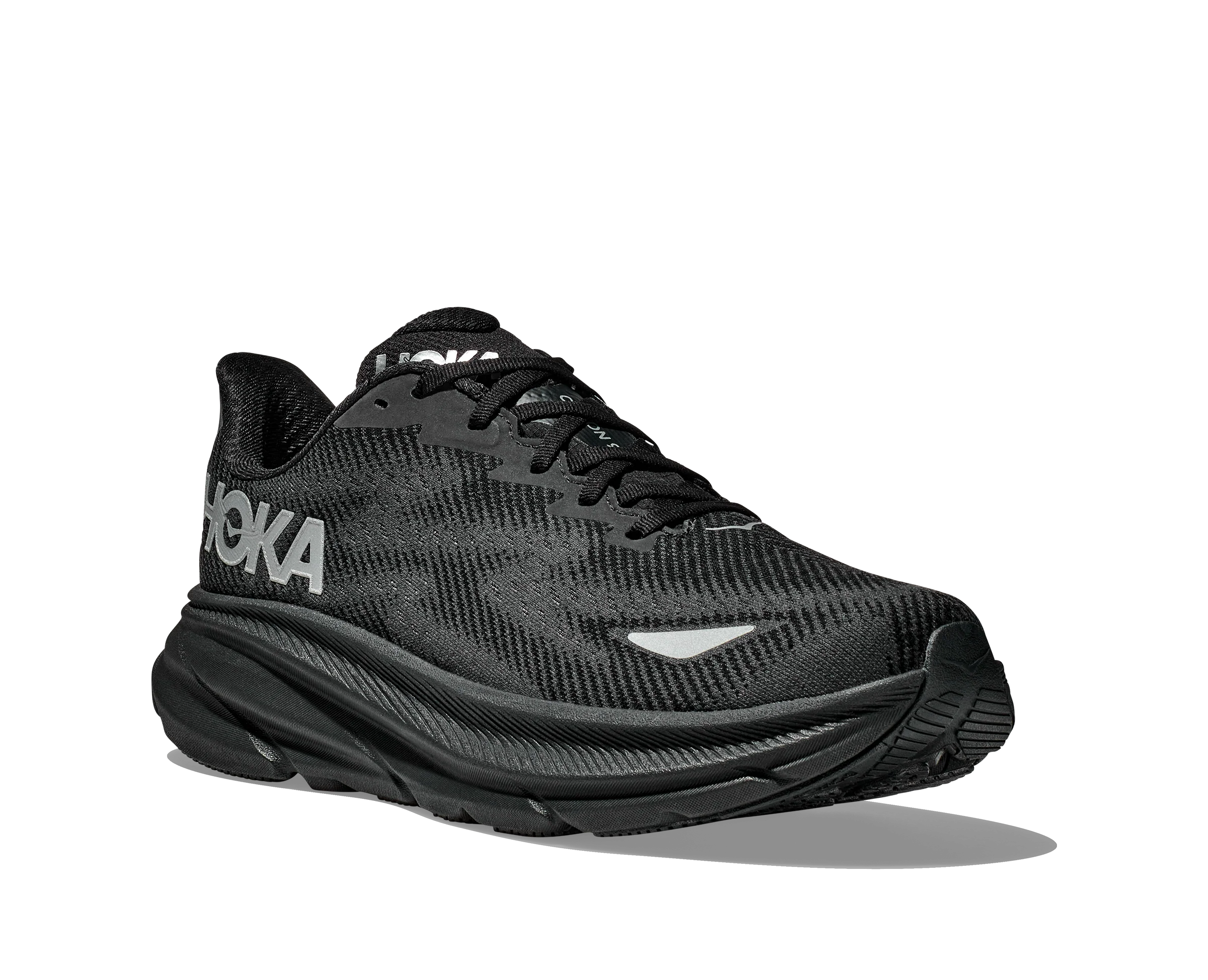 Hoka Mens Clifton 9 GTX - Black/Black - Neutral - Image 5