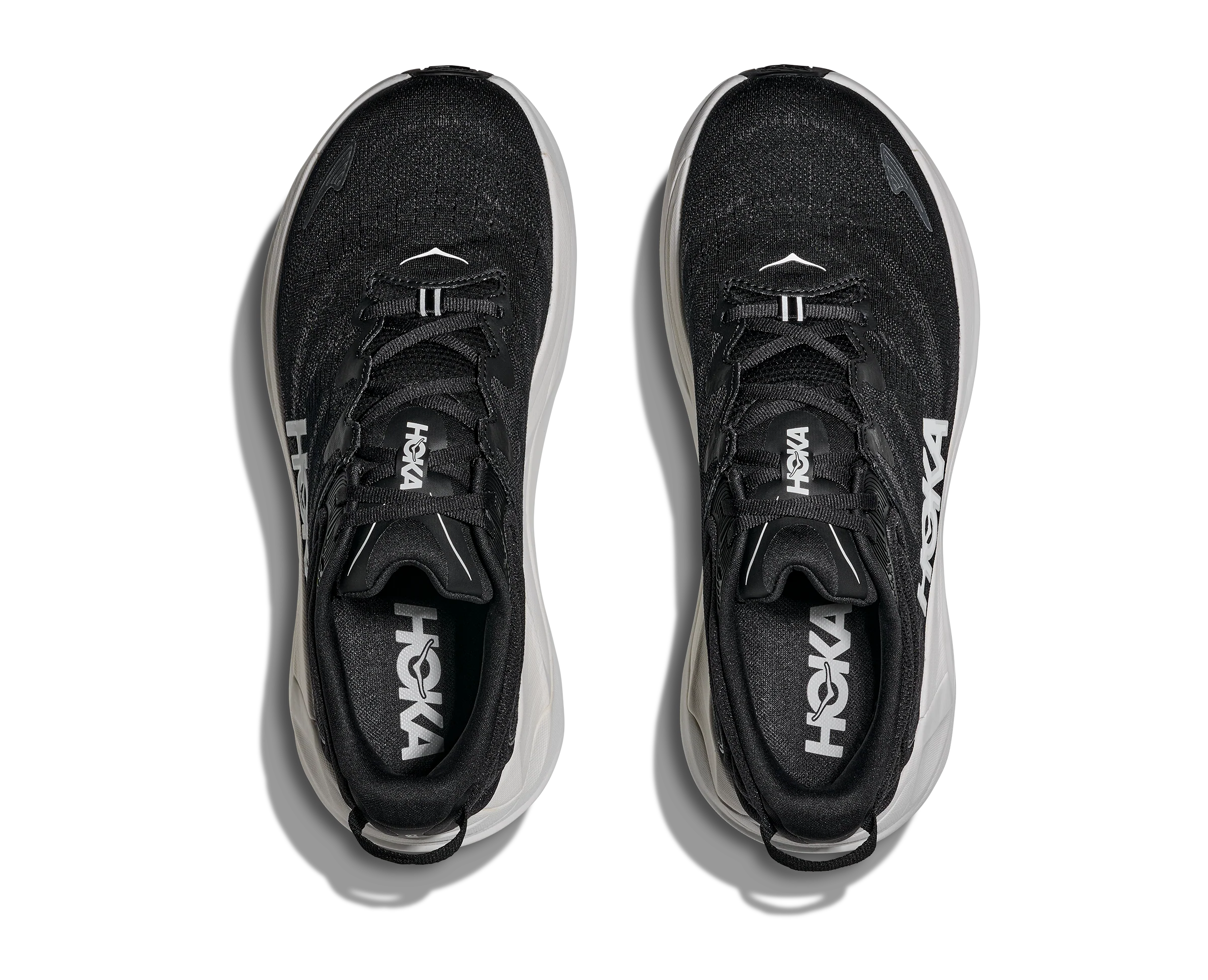 Hoka Mens Gaviota 6 Wide - Black/White - 2E Width - Stability - SS26 - Image 3