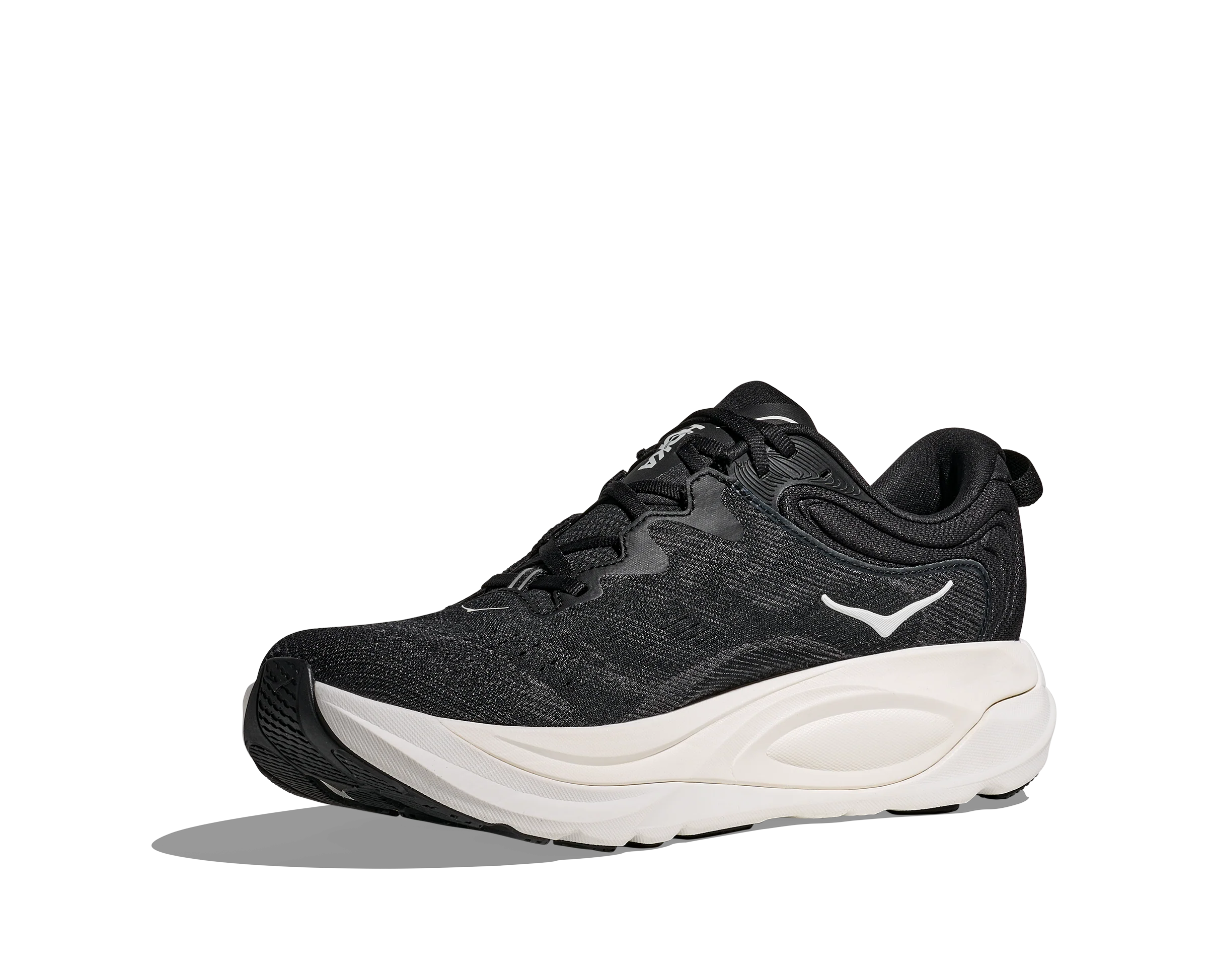Hoka Mens Gaviota 6 Wide - Black/White - 2E Width - Stability - SS26 - Image 4