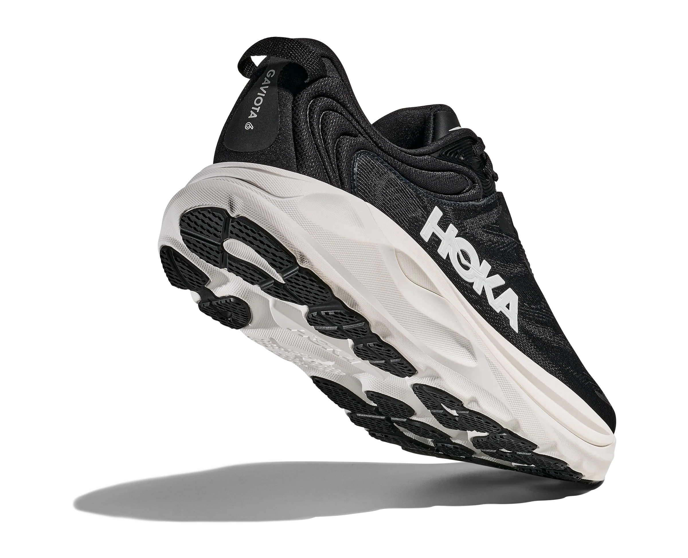 Hoka Mens Gaviota 6 Wide - Black/White - 2E Width - Stability - SS26 - Image 5