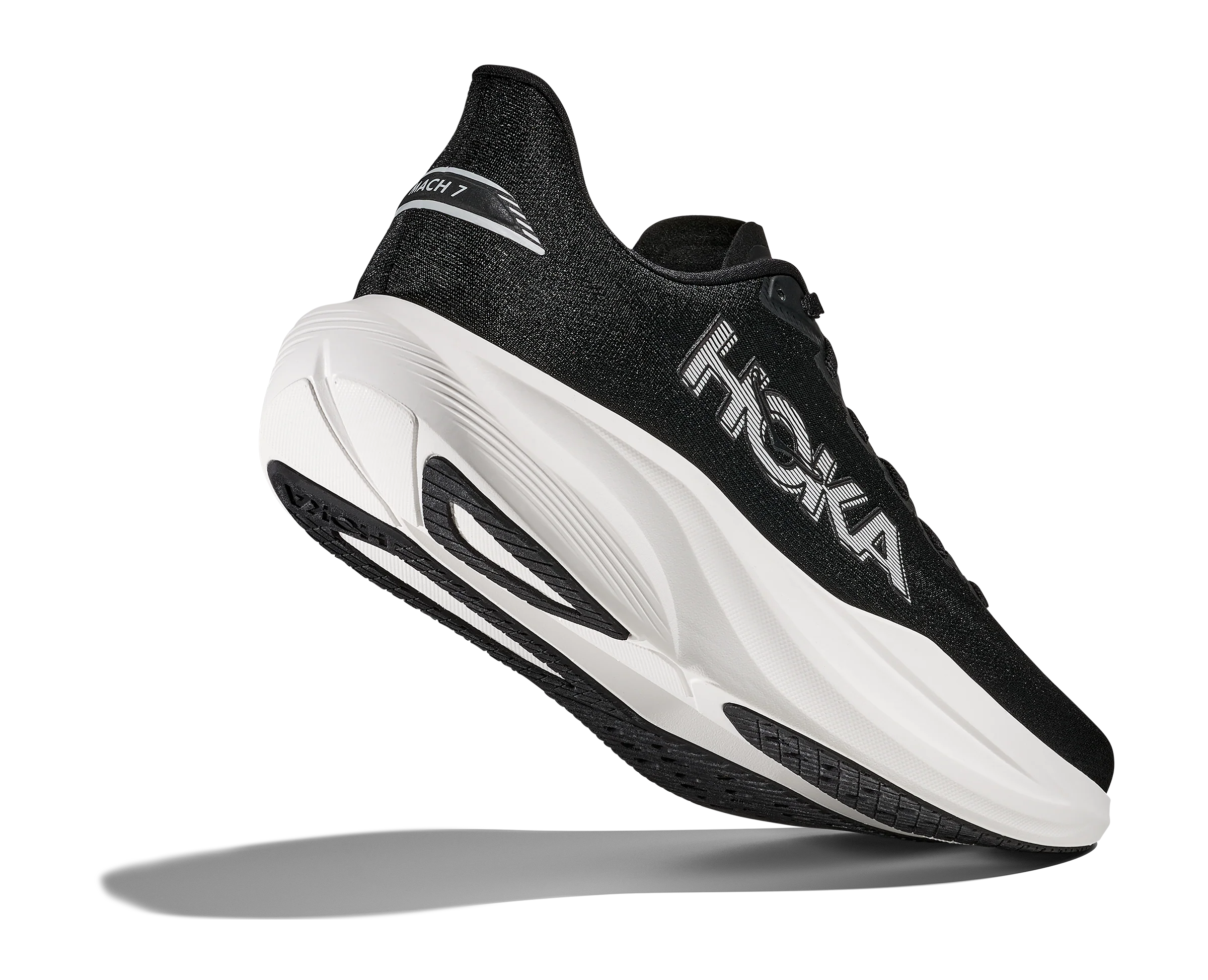 Hoka Mens Mach 7 - Black/White - Neutral - SS26 - Image 3