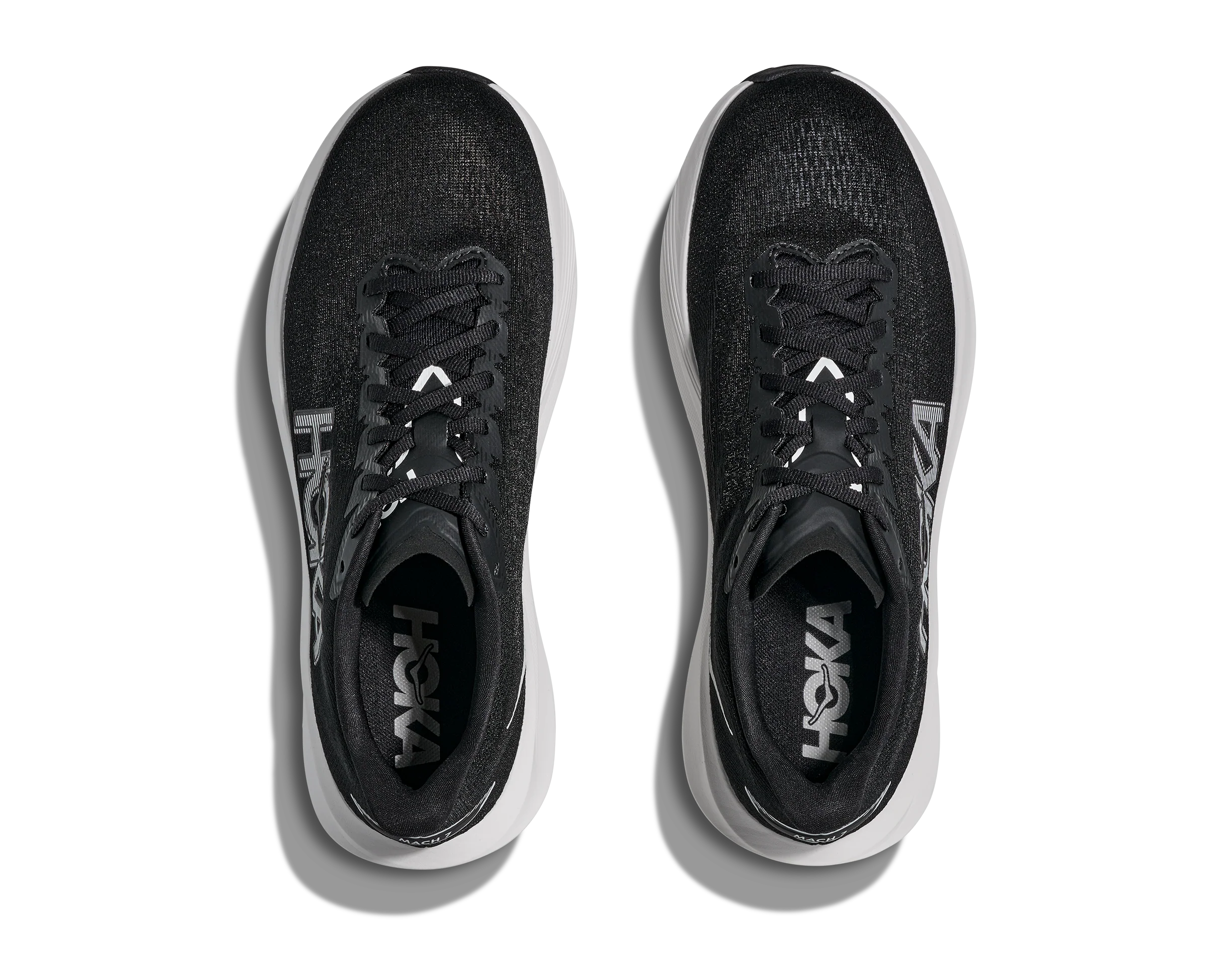 Hoka Mens Mach 7 - Black/White - Neutral - SS26 - Image 5