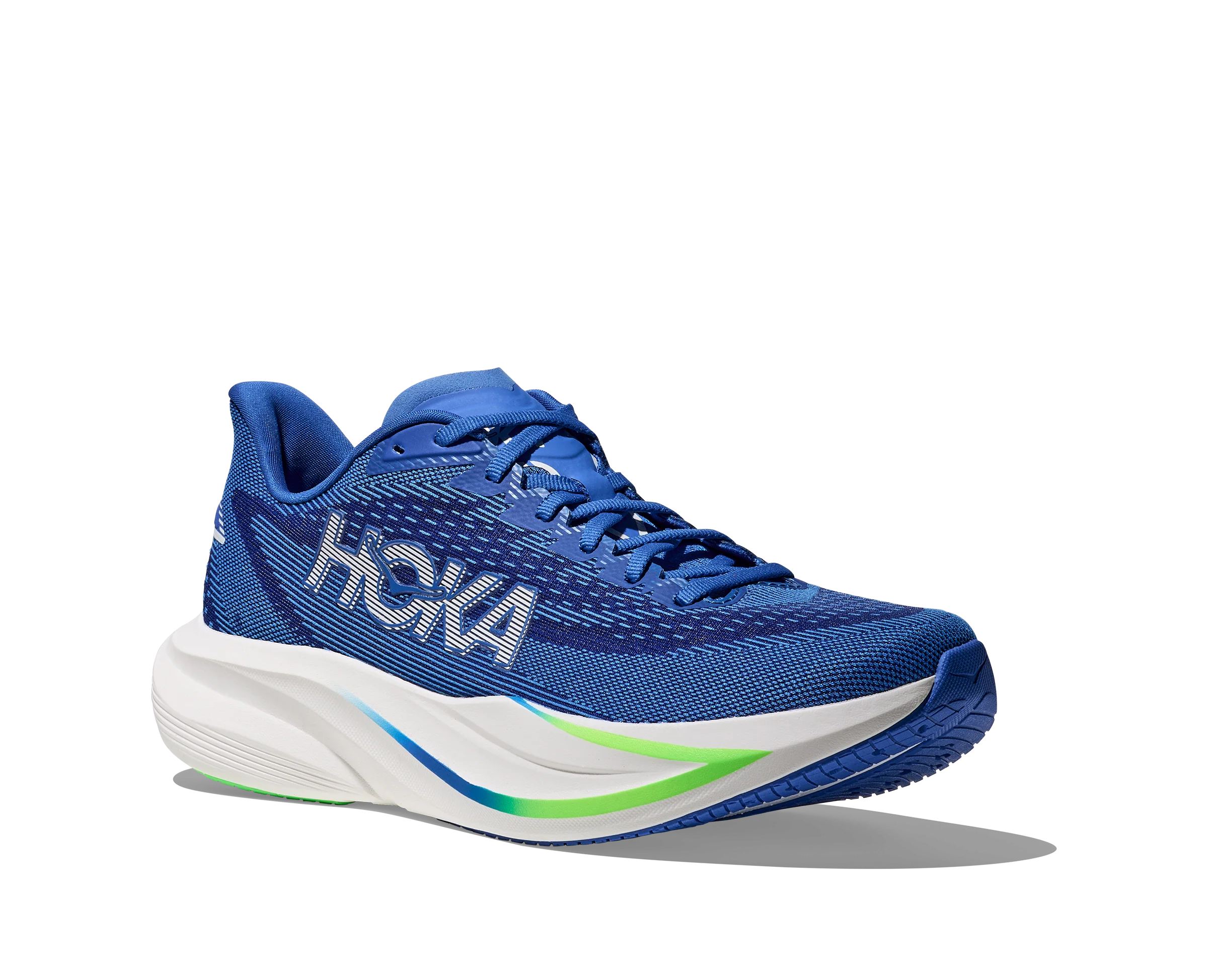 Hoka Mens Mach 7 - Cobalt Blue/Neon Green - Neutral - SS26 - Image 7