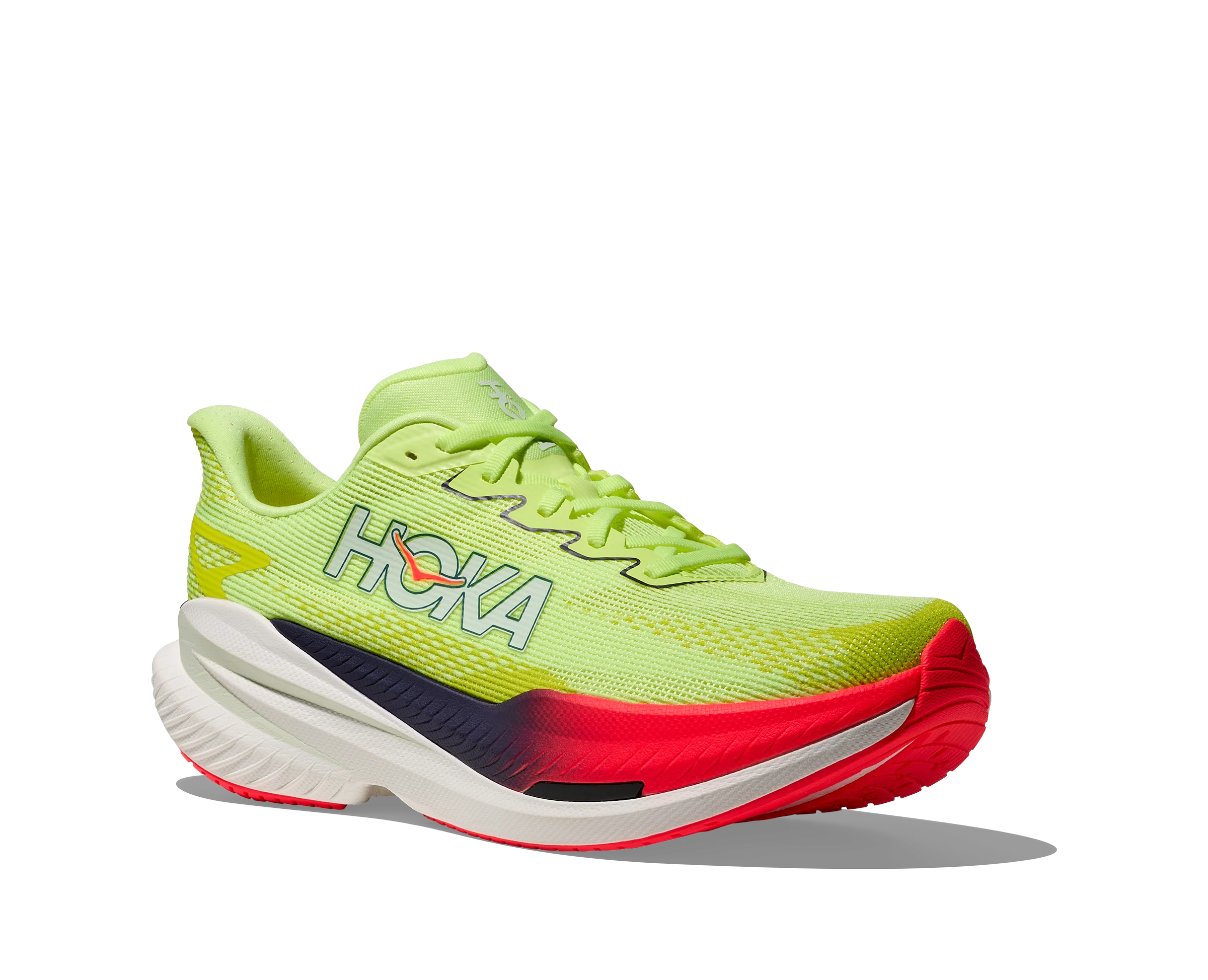 Hoka Mens Mach X 3 - Neon Yuzu/Squid Ink - Neutral - SS26 - Image 3