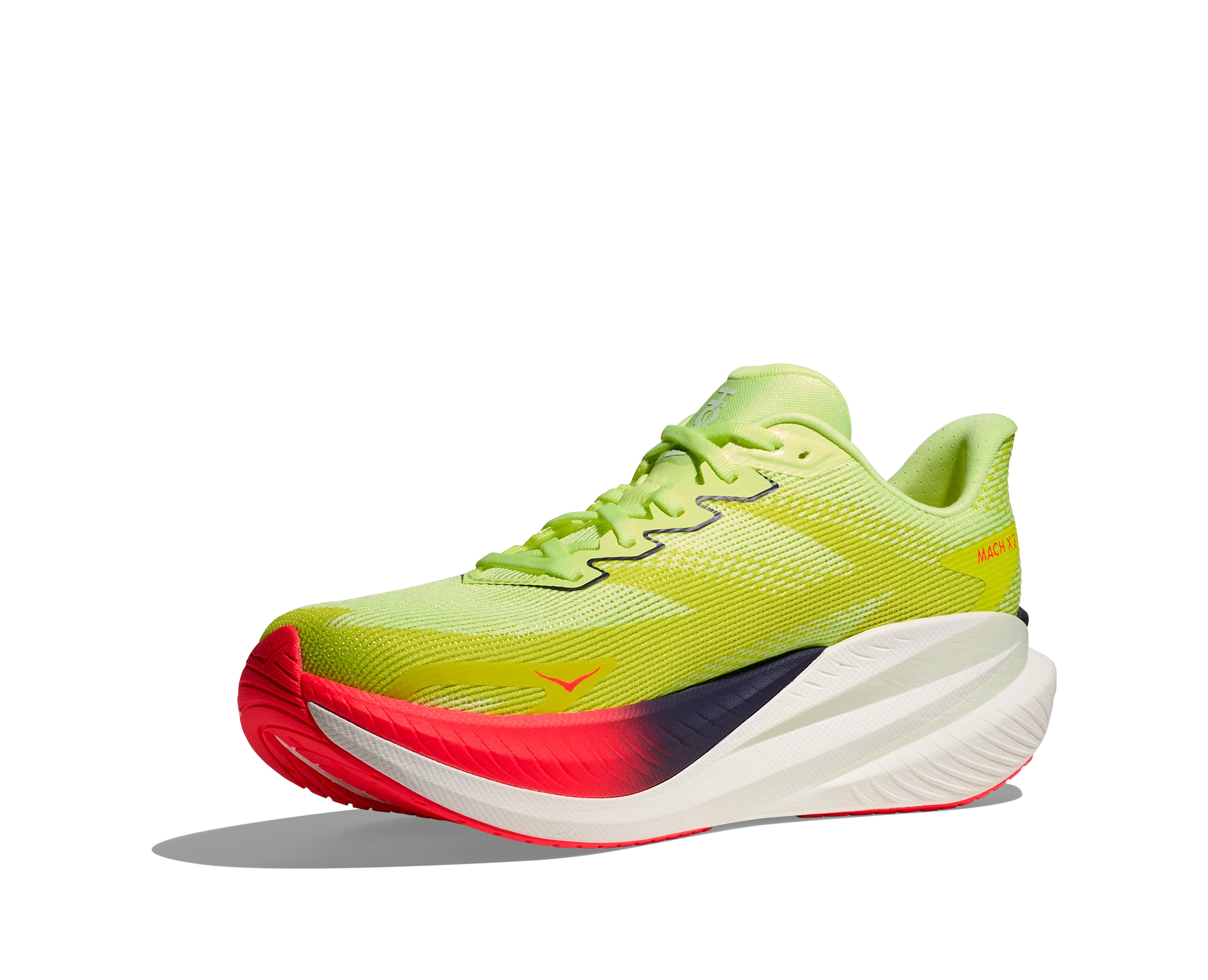 Hoka Mens Mach X 3 - Neon Yuzu/Squid Ink - Neutral - SS26 - Image 4