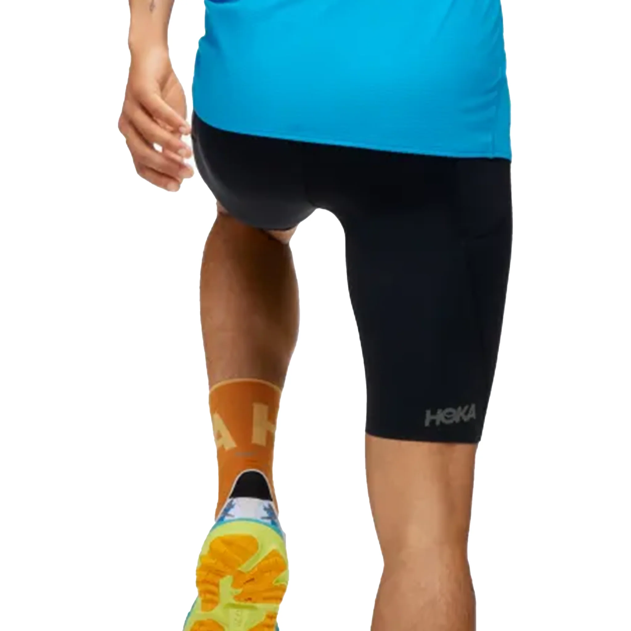 Hoka Mens Novafly Half Tight - Black - Image 3