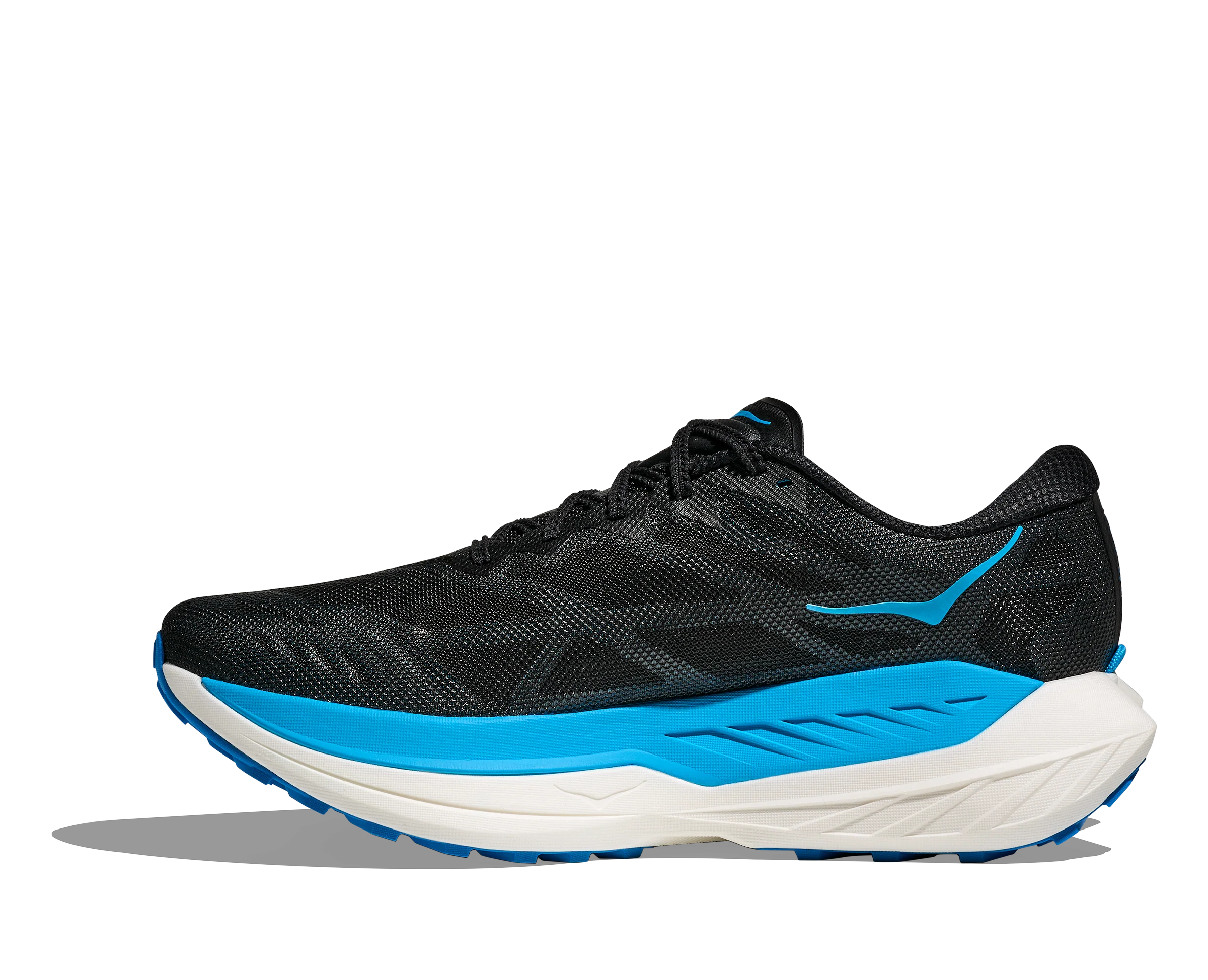 Hoka Mens Rocket X Trail - Black/Skyward Blue - Trail - AW25 - Image 7