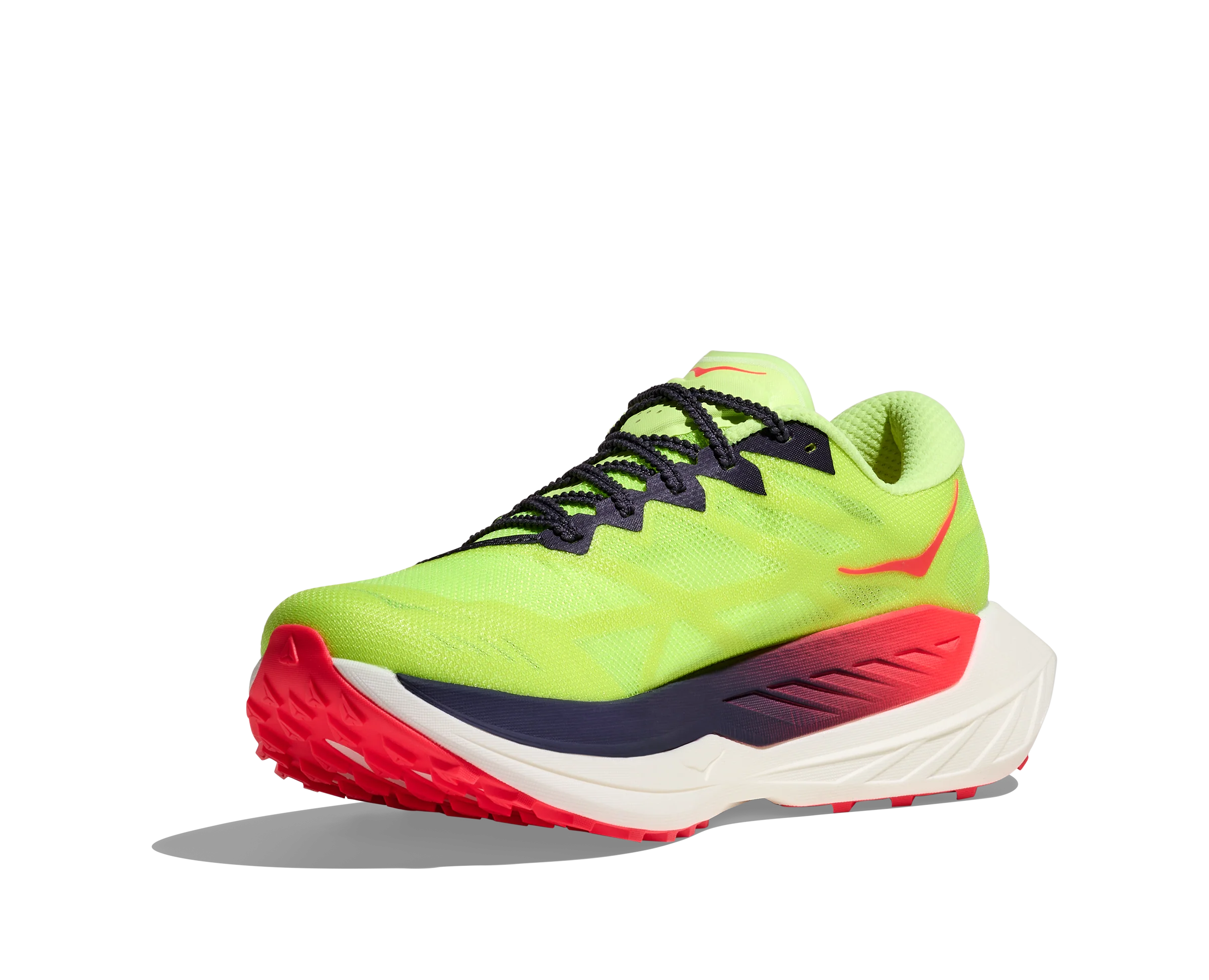 Hoka Mens Rocket X Trail - Neon Yuzu/Neon Flame - Trail - SS26 - Image 4