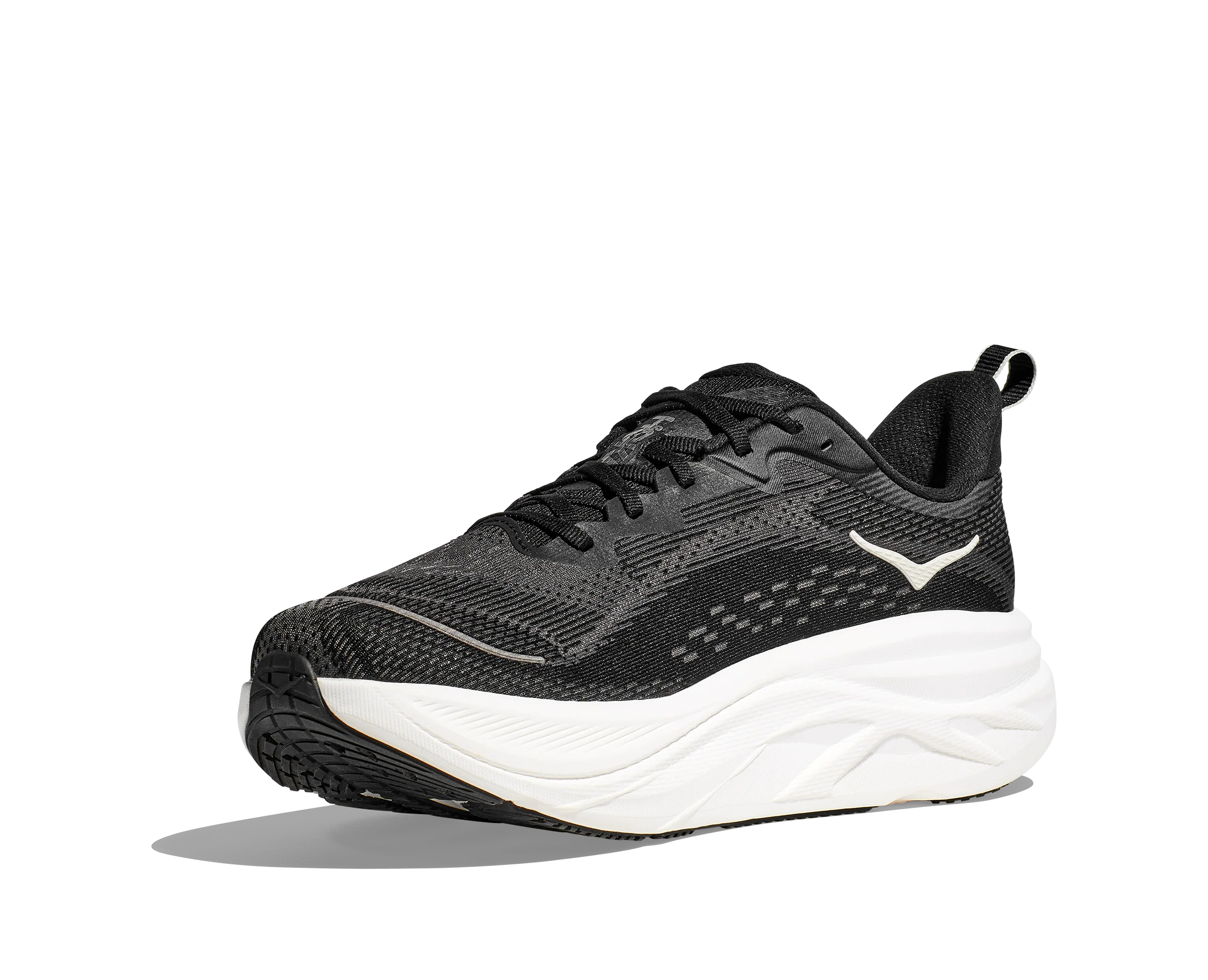 Hoka Mens Skyflow - Black/White - Neutral - Image 4