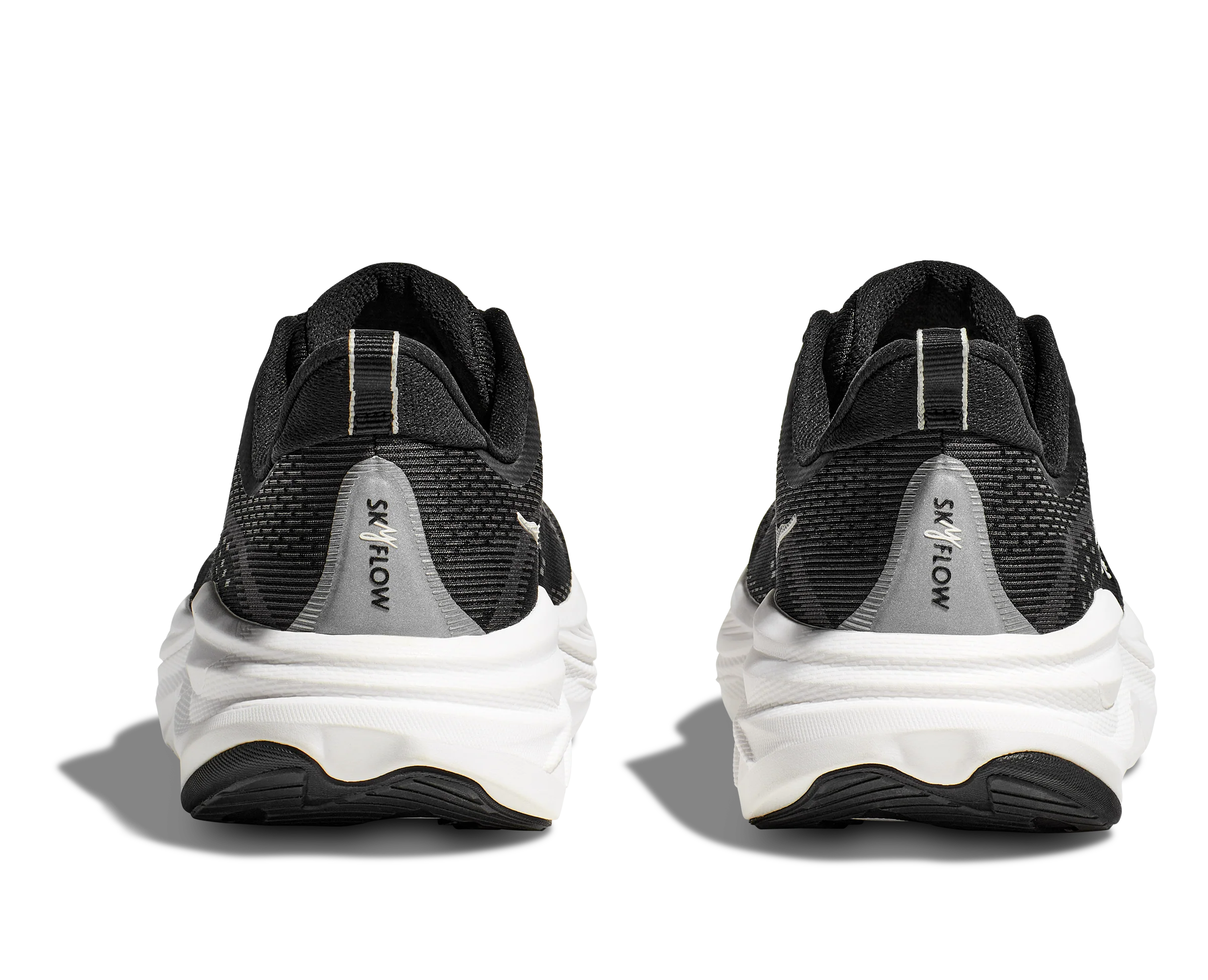 Hoka Mens Skyflow - Black/White - Neutral - Image 6