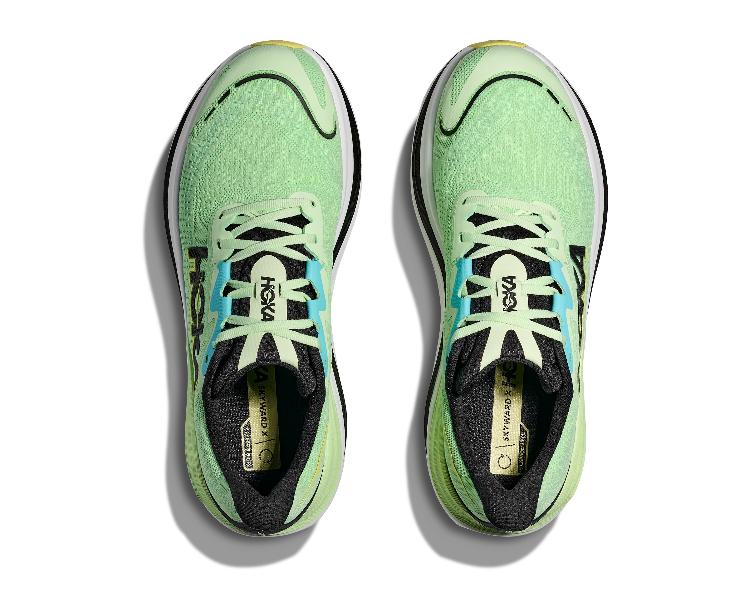 Hoka Mens Skyward X - Luna Moth/Black - Neutral - SS25 - Image 3