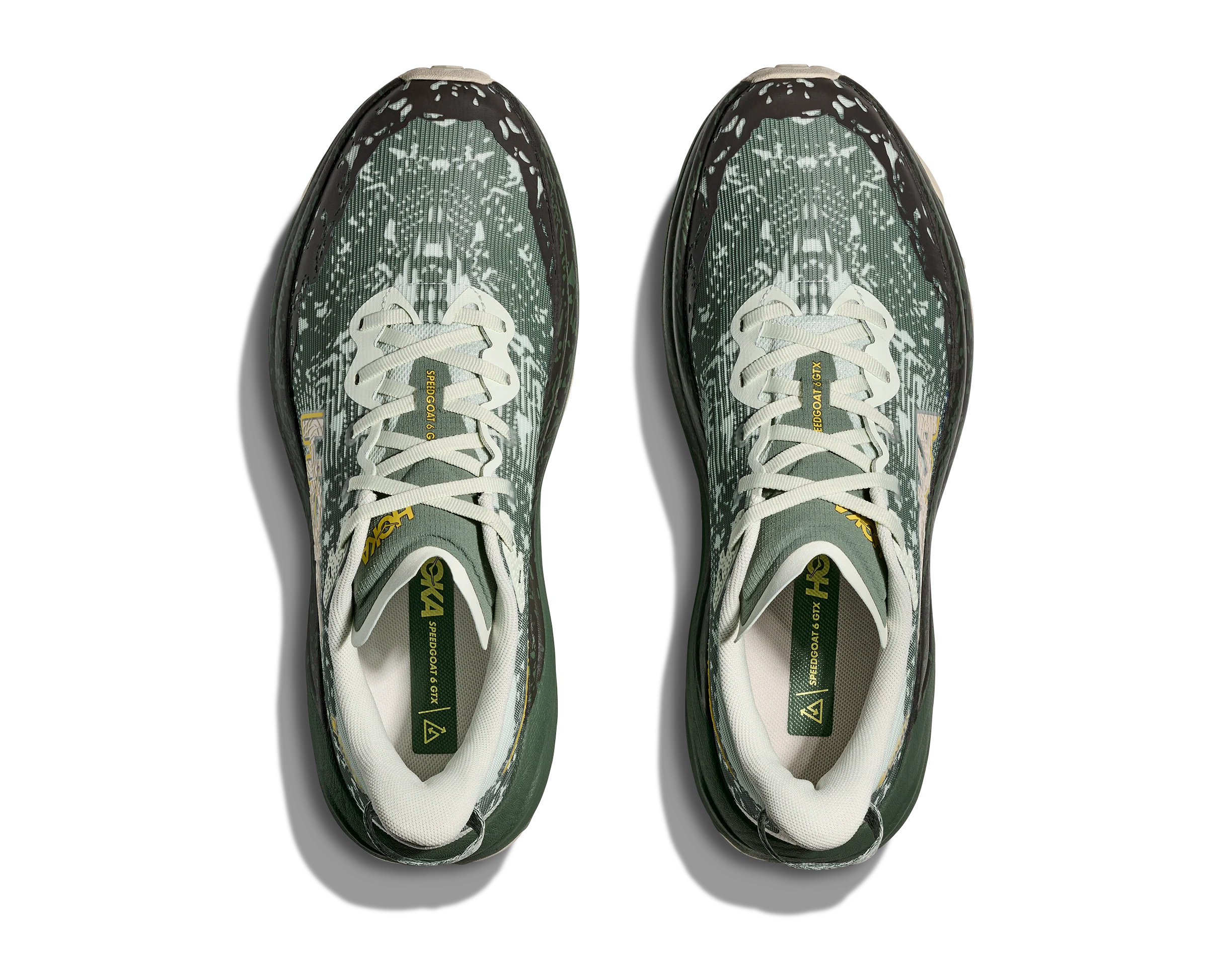 Hoka Mens Speedgoat 6 GTX - Sea Glass/Fern - Trail - AW25 - Image 4