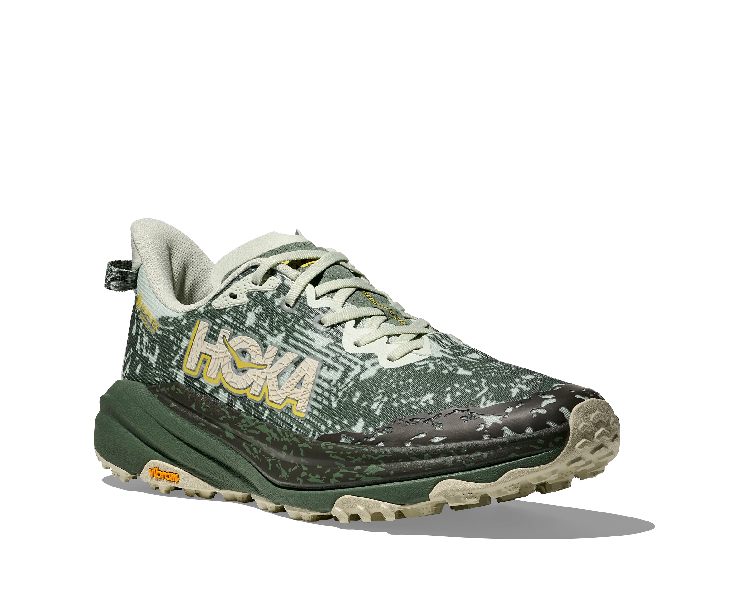 Hoka Mens Speedgoat 6 GTX - Sea Glass/Fern - Trail - AW25 - Image 5