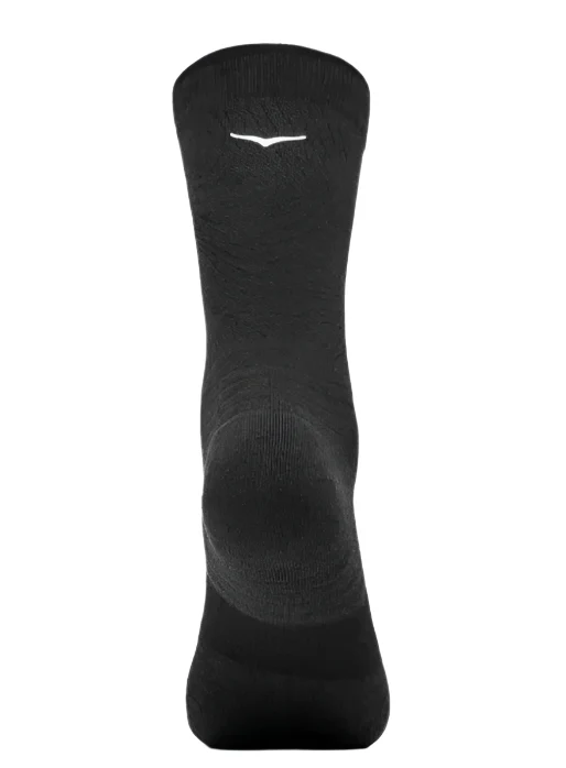 Hoka Unisex Crew Run Sock 3-Pack - Black/Black/Black - Image 3