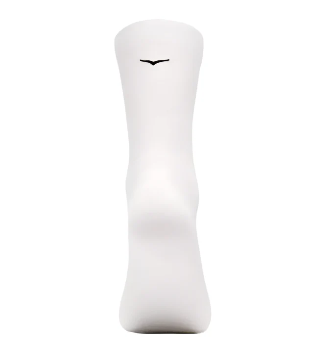 Hoka Unisex Crew Run Sock 3-Pack - White/White/White - Image 3