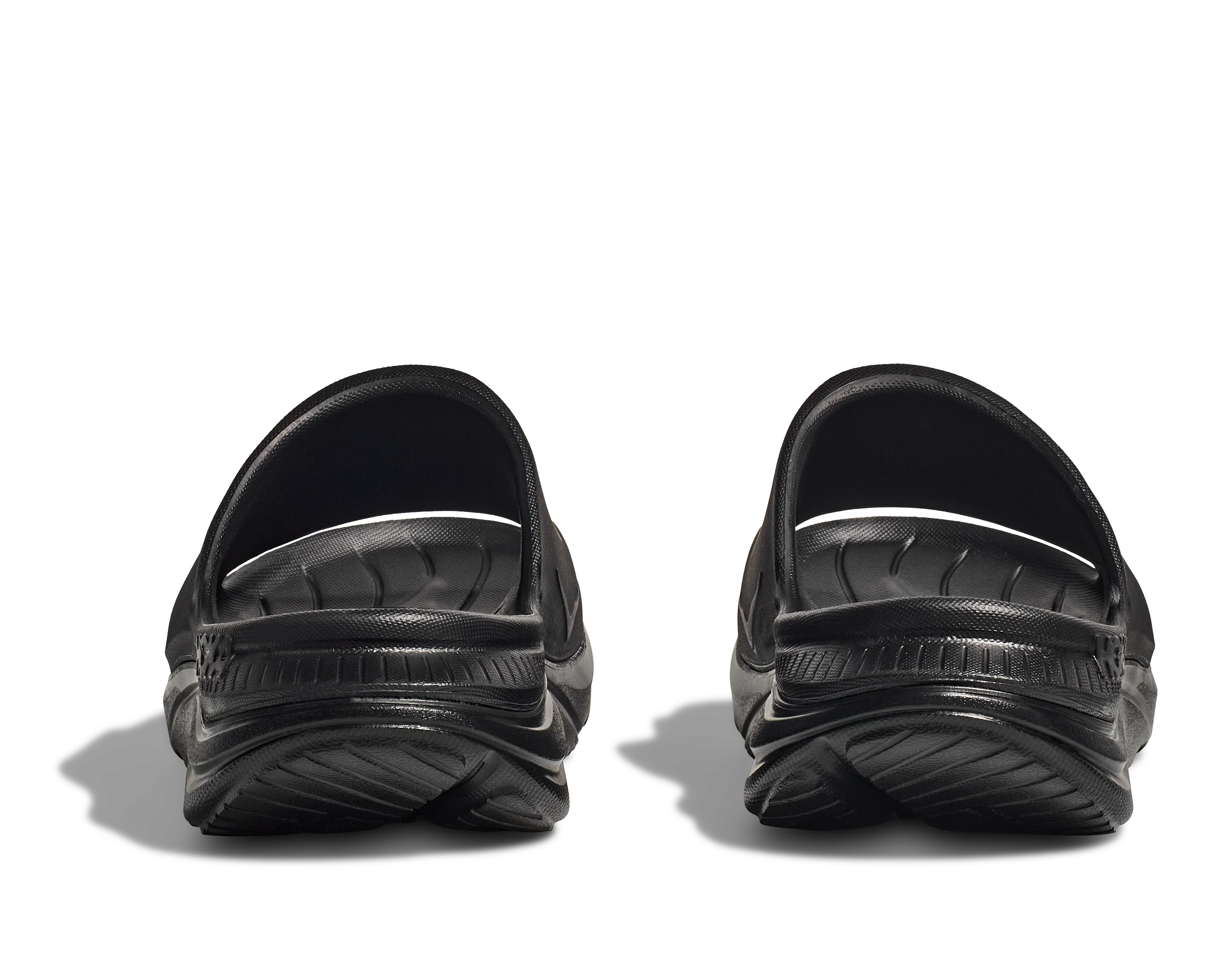 Hoka Unisex Ora Athletic Slide - Black/White - Image 6