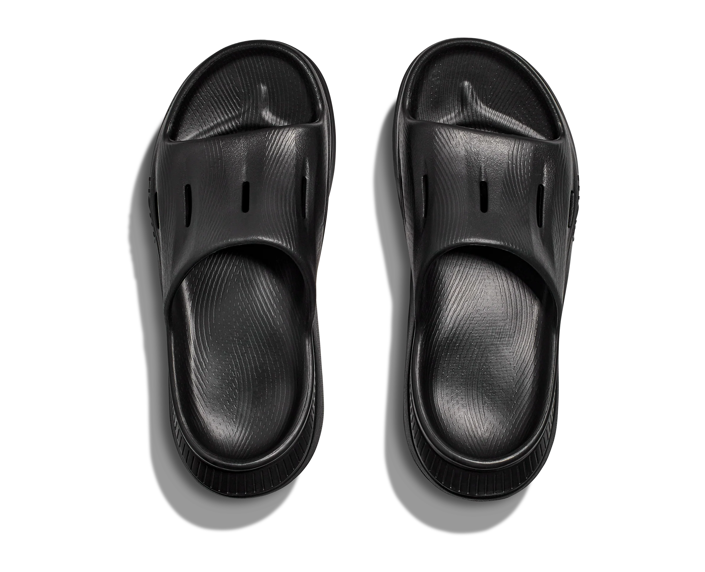 Hoka Unisex Ora Recovery Slide 3 - Black/Black - Image 5