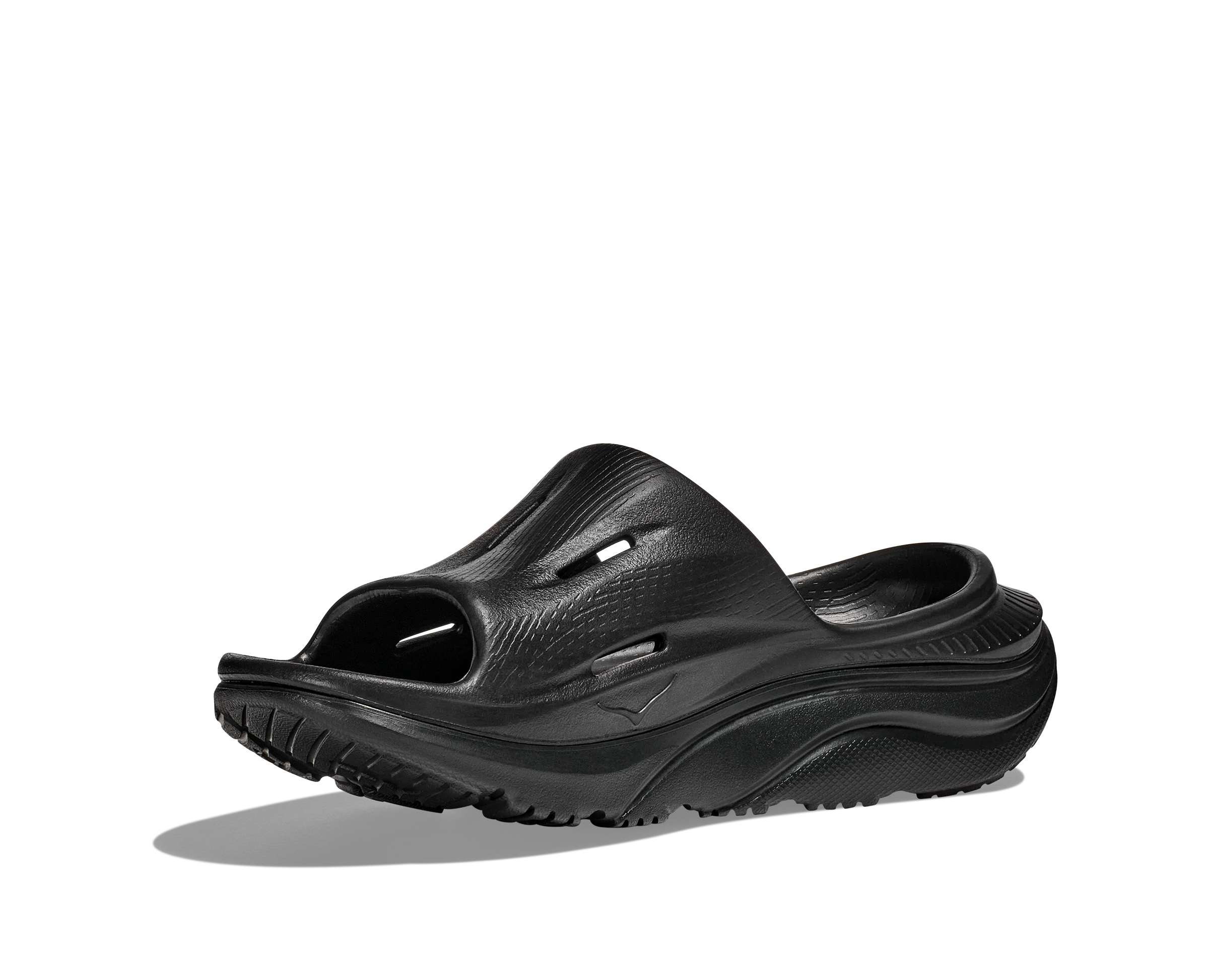 Hoka Unisex Ora Recovery Slide 3 - Black/Black - Image 6