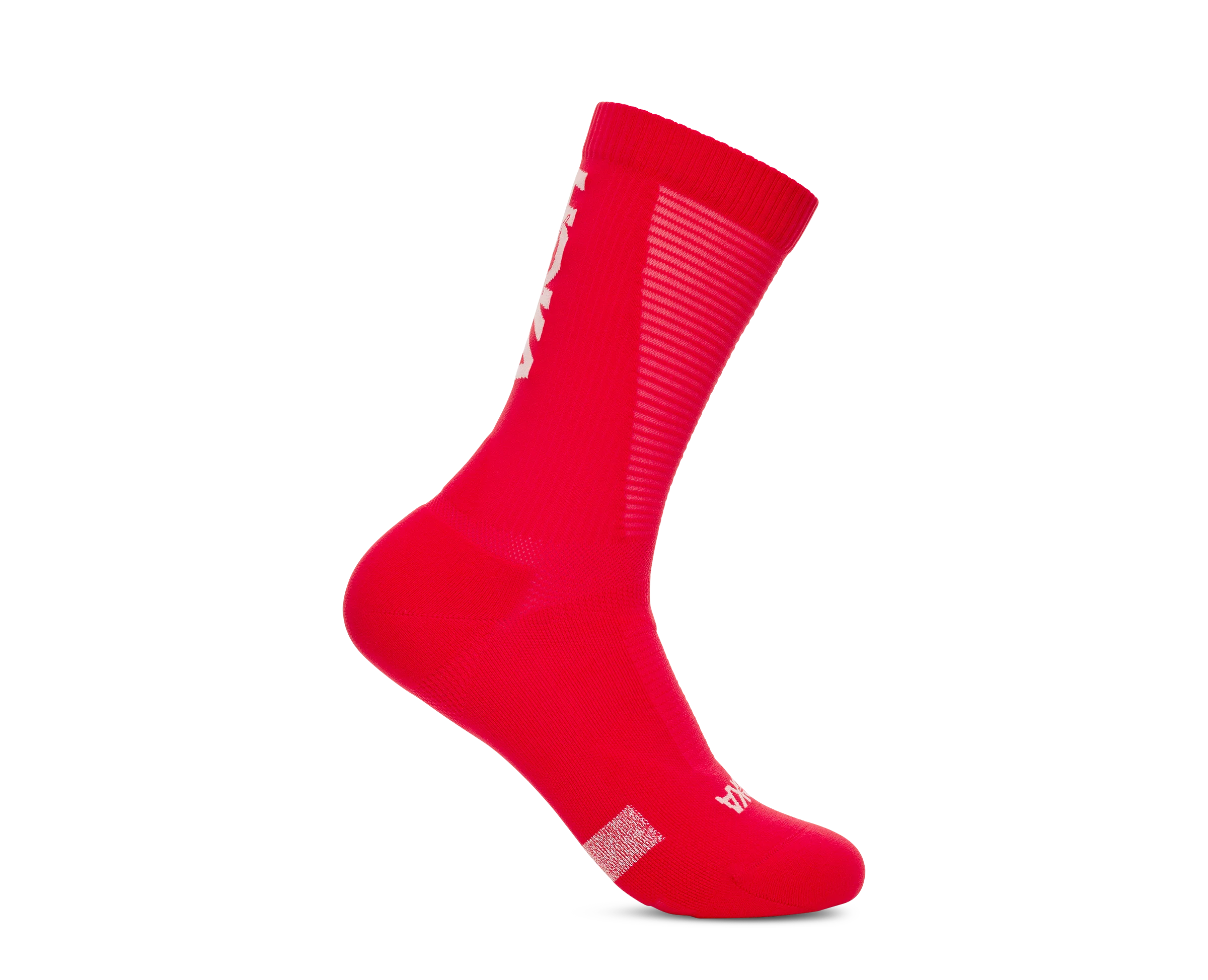 Hoka Unisex Race Day Crew Sock - Habanero - Image 2