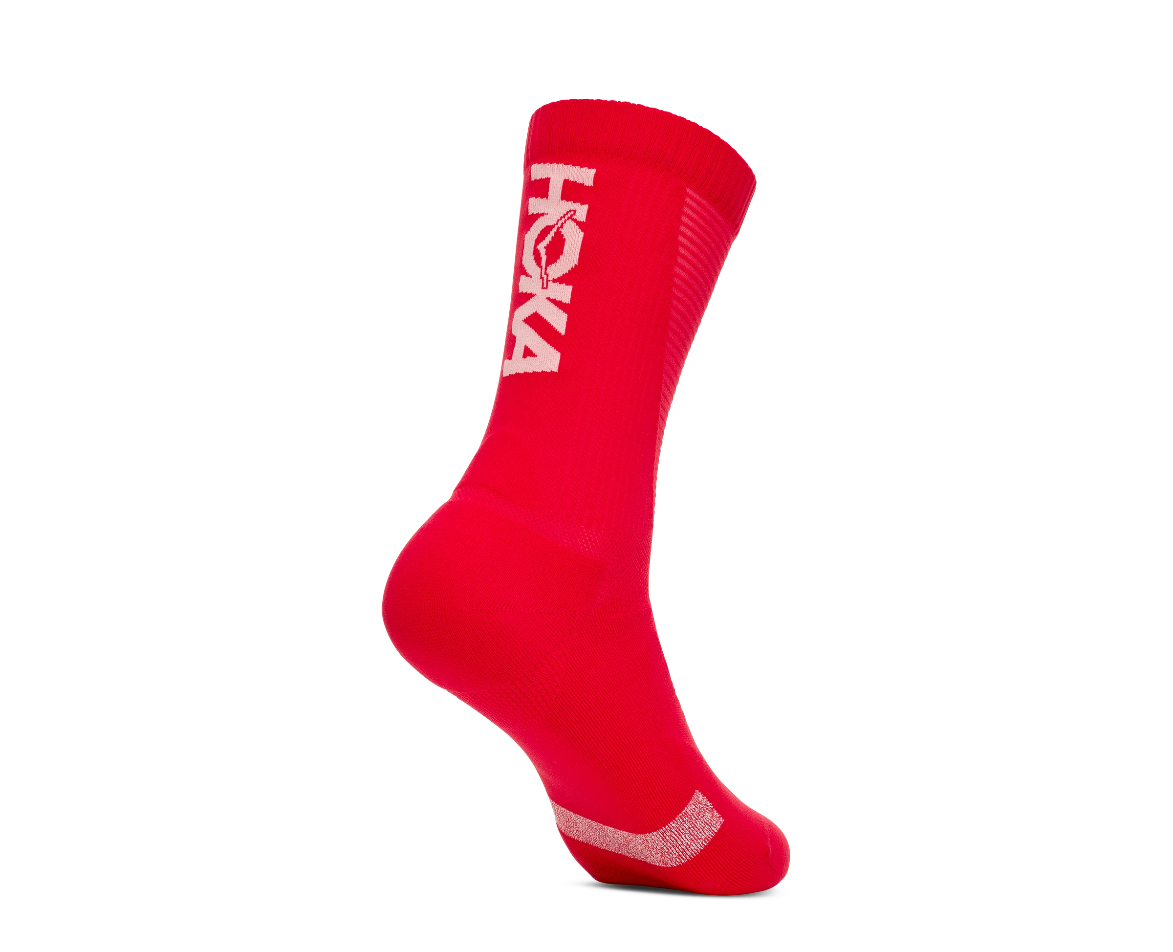 Hoka Unisex Race Day Crew Sock - Habanero - Image 3