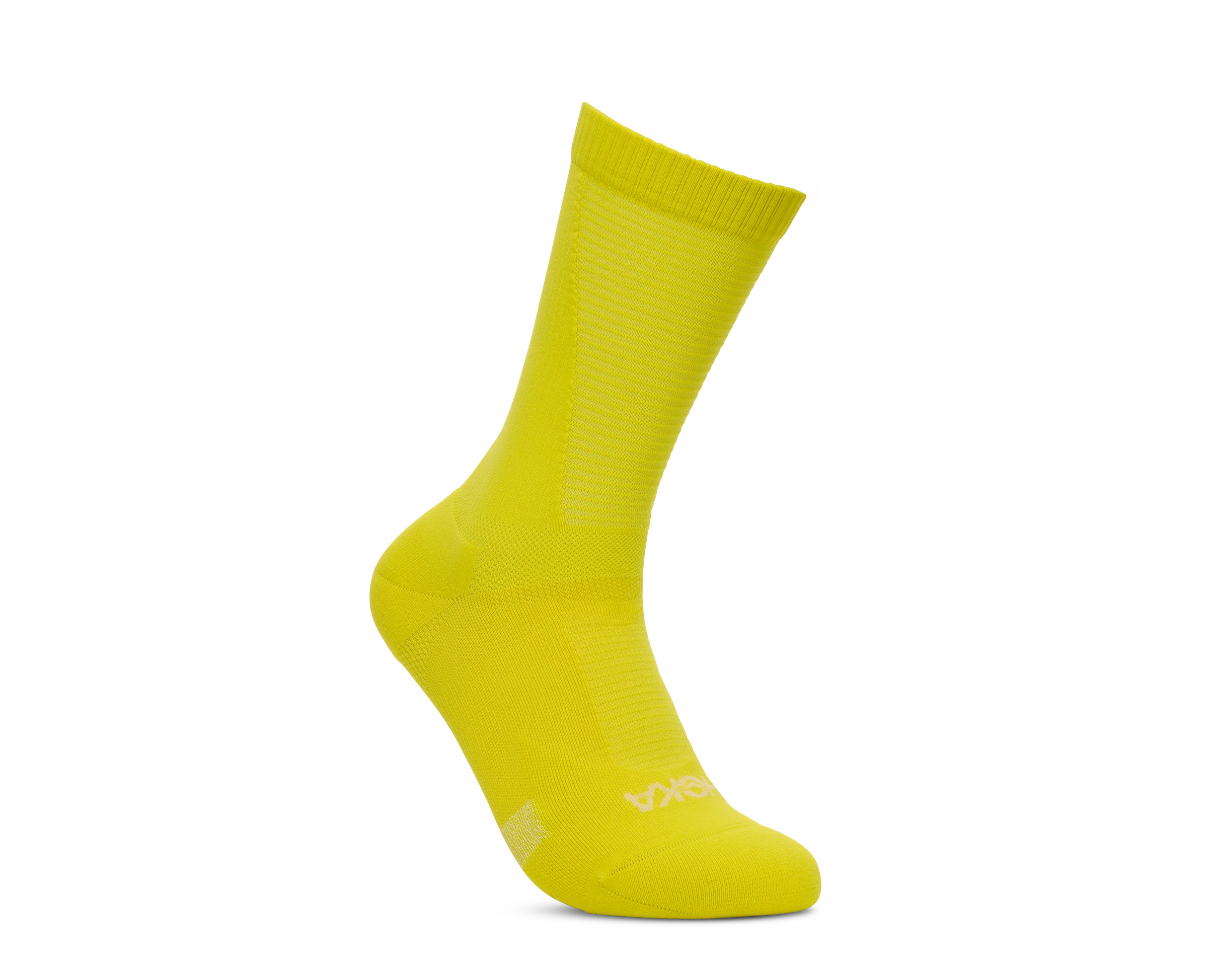 Hoka Unisex Race Day Crew Sock - Hoka Citrus
