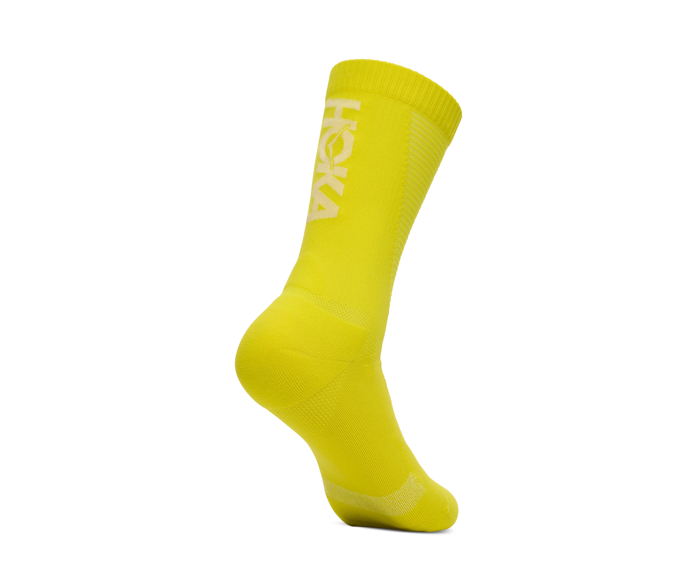 Hoka Unisex Race Day Crew Sock - Hoka Citrus - Image 3