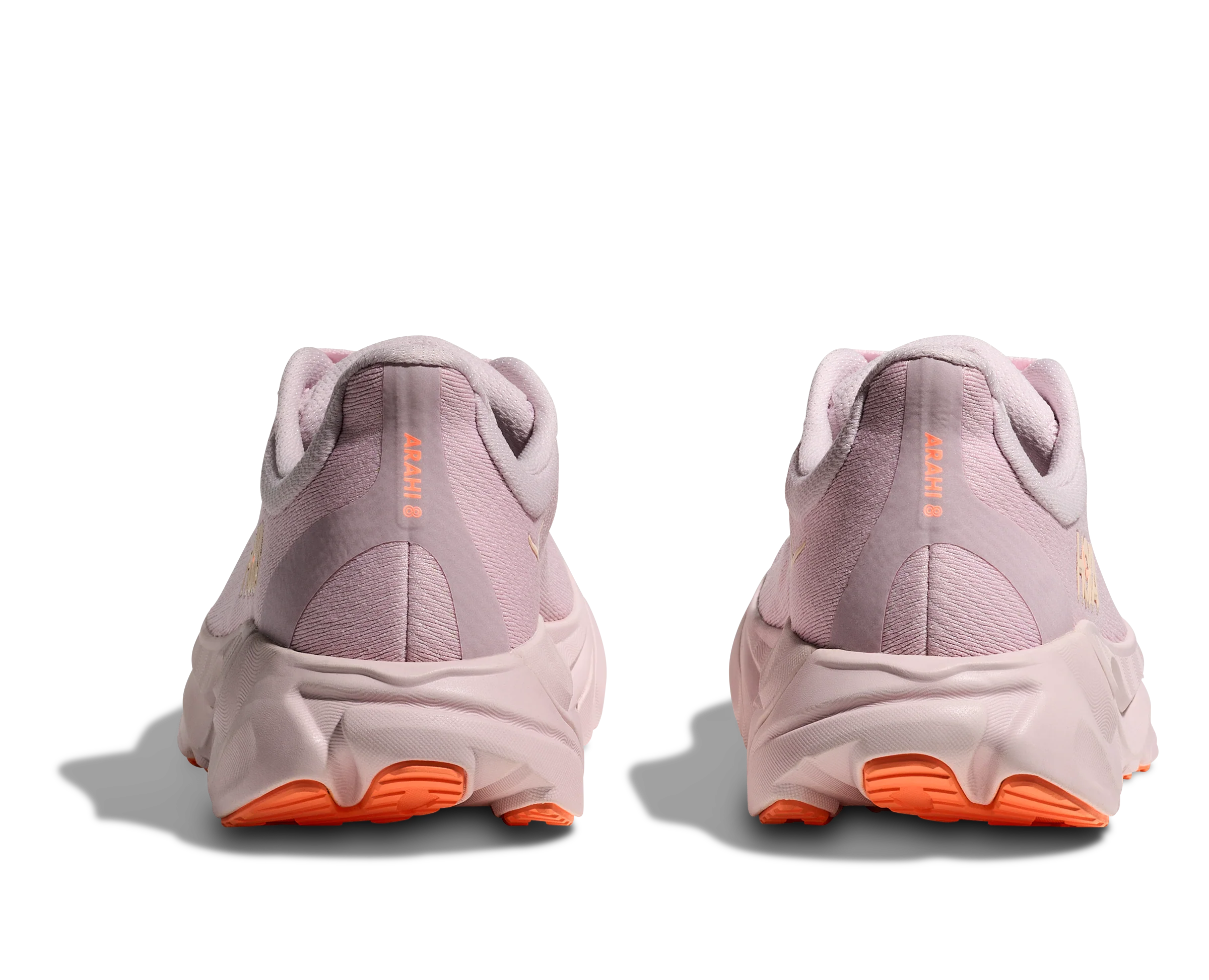 Hoka Womens Arahi 8 - Lilac Cream/Neon Cantaloupe - Stability - SS26 - Image 6