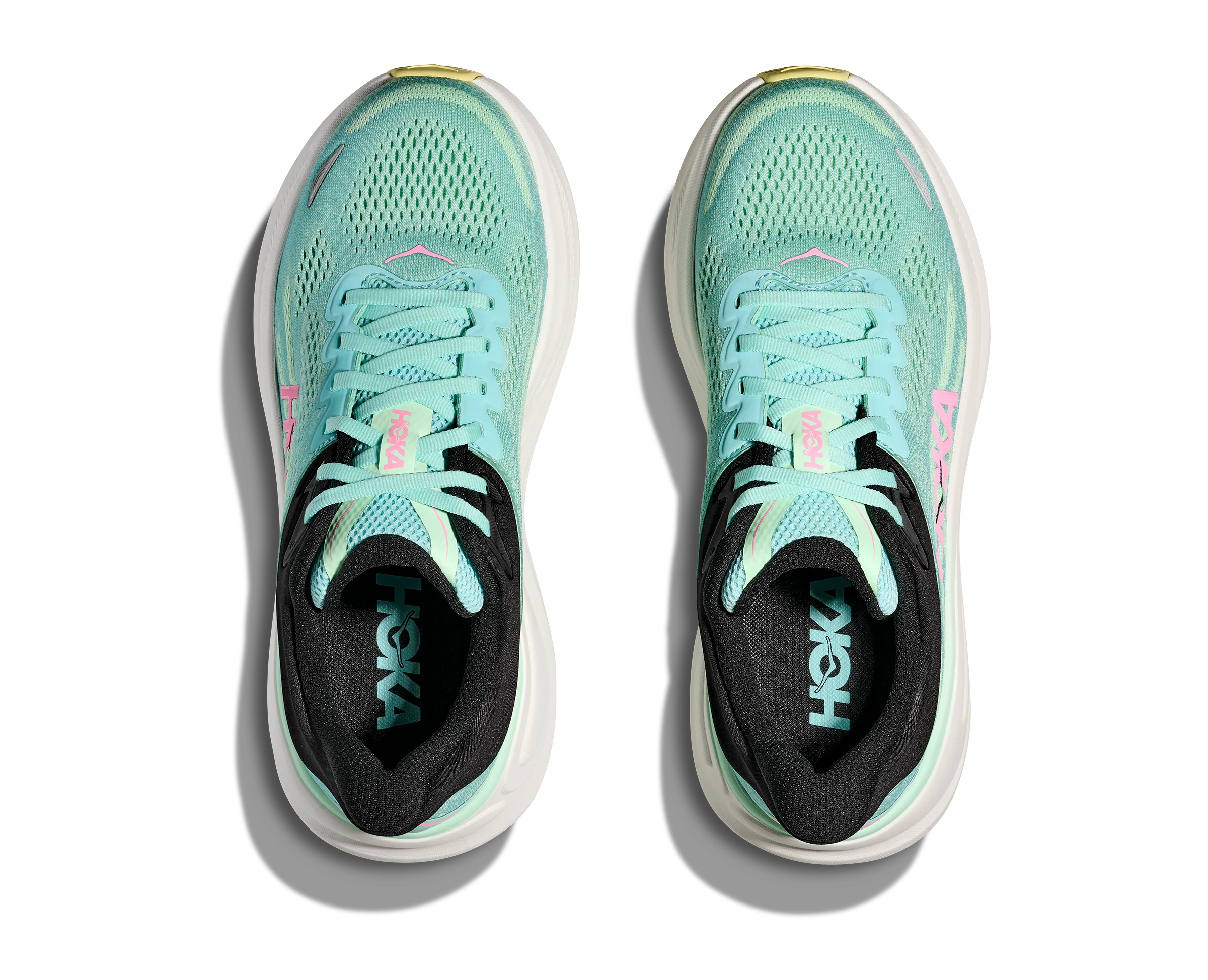 Hoka Womens Bondi 9 - Blue Spark/Mint Fluorite - Neutral - SS25 - Image 3