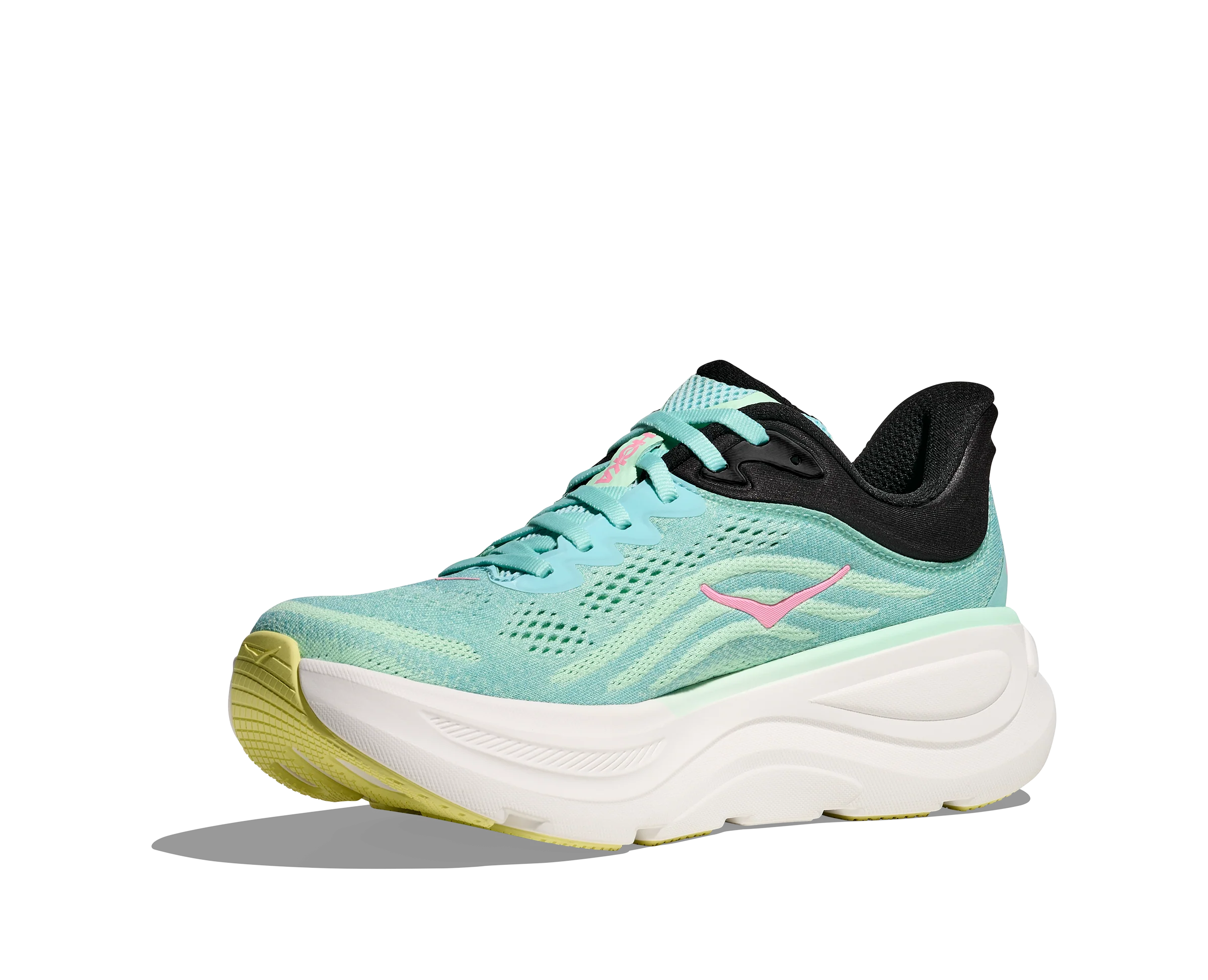 Hoka Womens Bondi 9 - Blue Spark/Mint Fluorite - Neutral - SS25 - Image 4