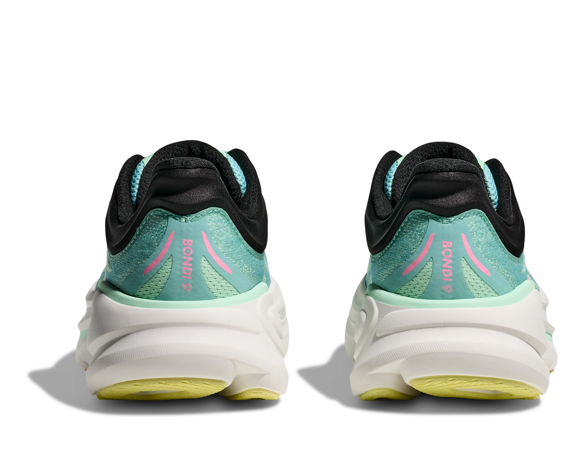 Hoka Womens Bondi 9 - Blue Spark/Mint Fluorite - Neutral - SS25 - Image 6