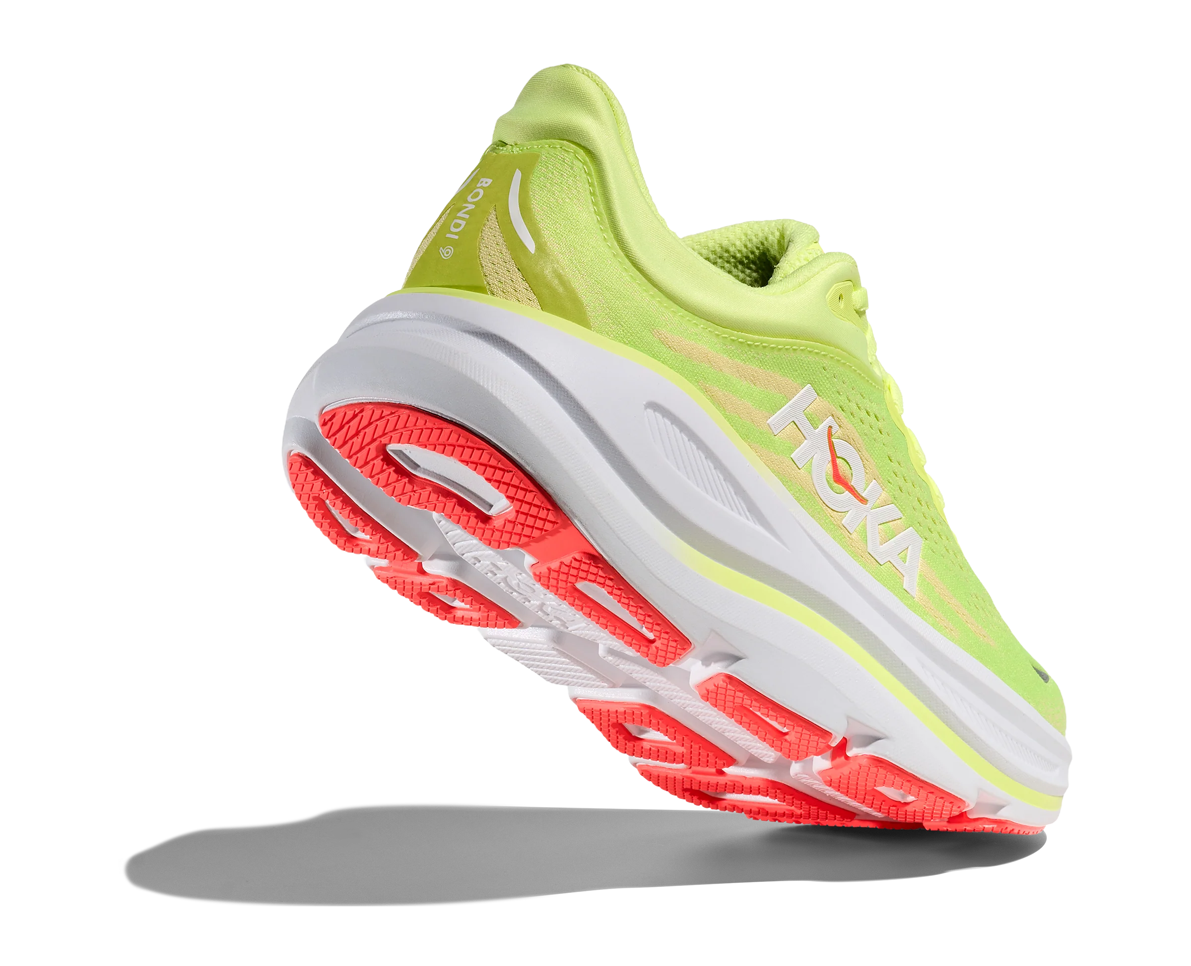 Hoka Womens Bondi 9 - Neon Yuzu/Sunlight - Neutral - SS26 - Image 5