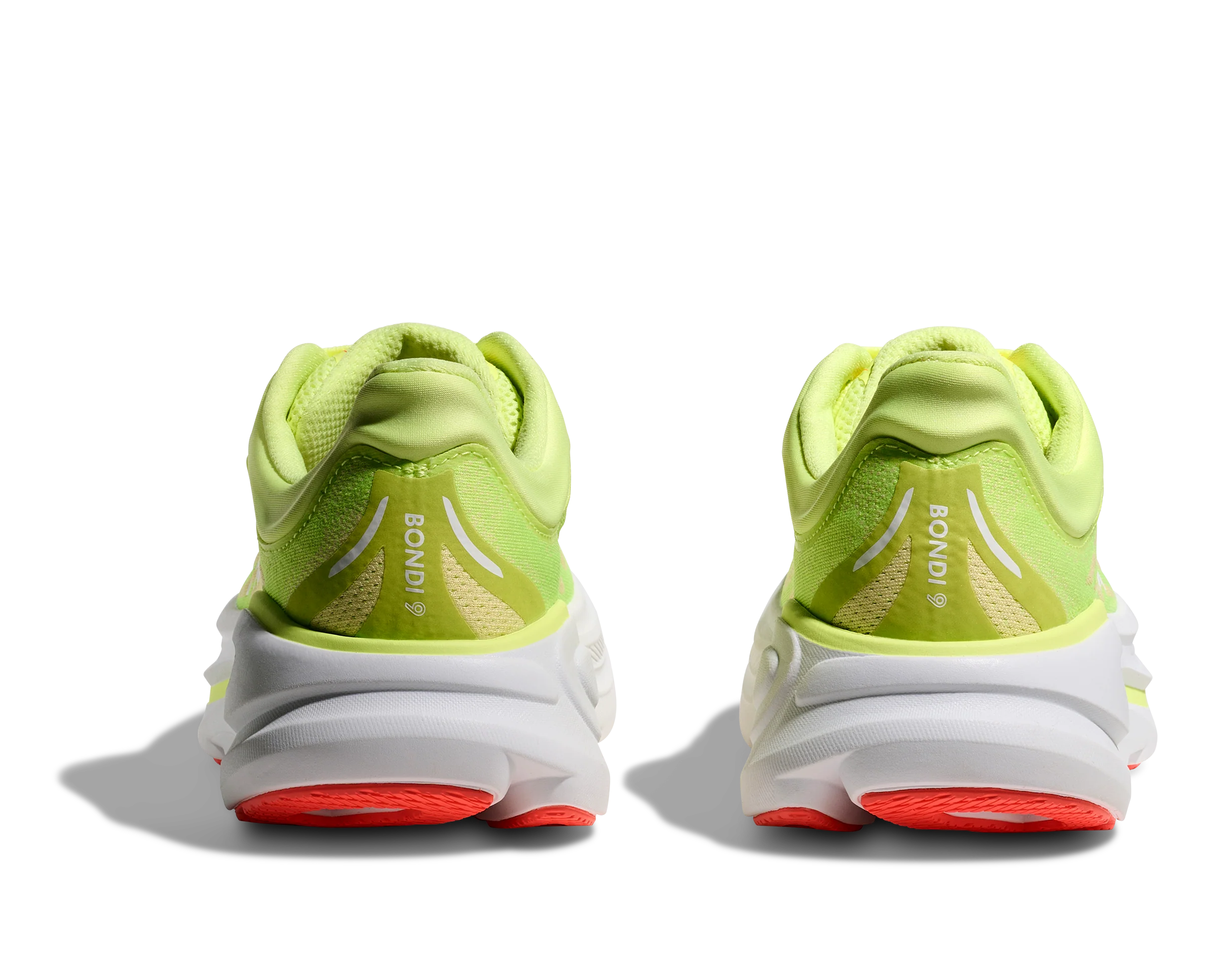 Hoka Womens Bondi 9 - Neon Yuzu/Sunlight - Neutral - SS26 - Image 6
