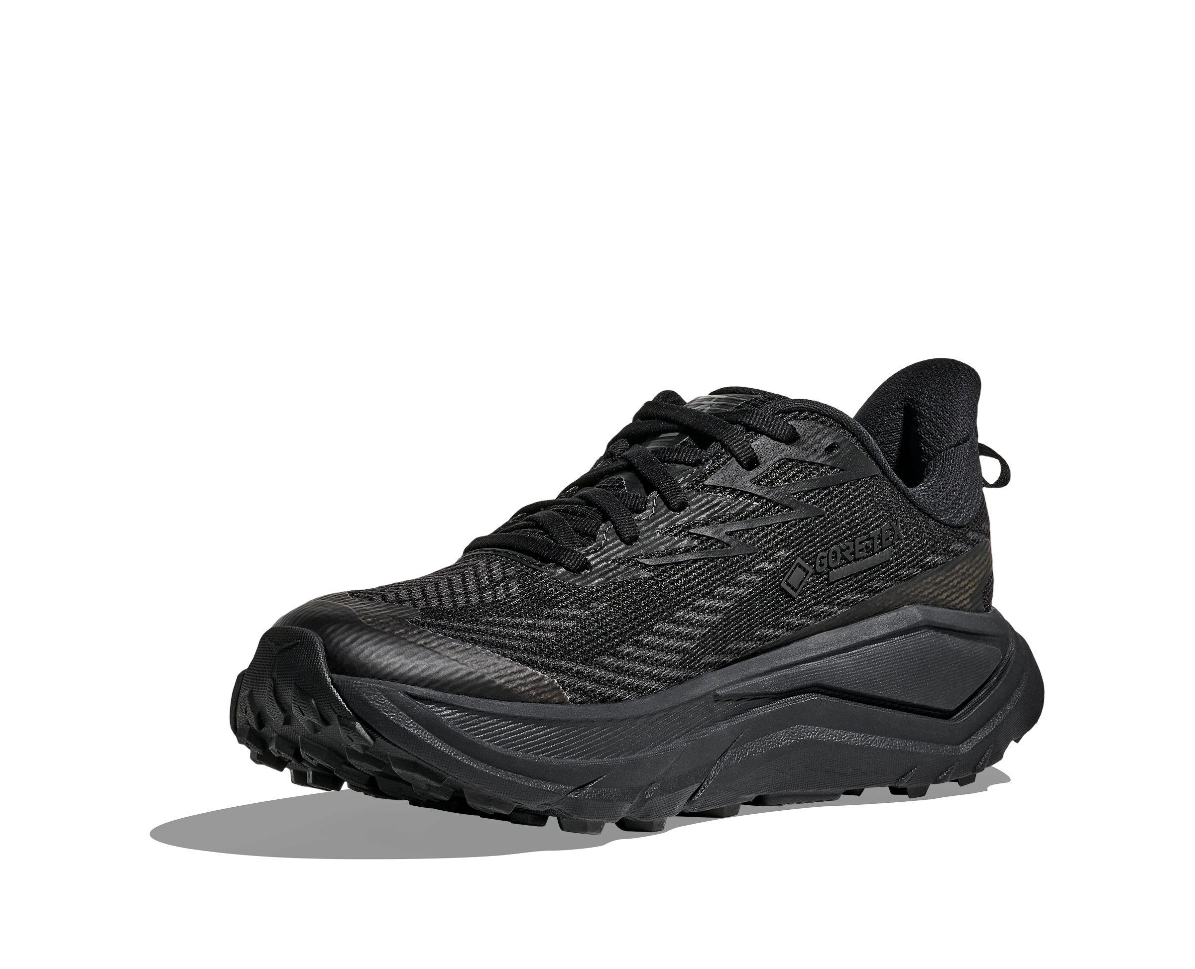 Hoka Womens Challenger 8 GTX - Black/Carbon - Trail - SS26 - Image 4
