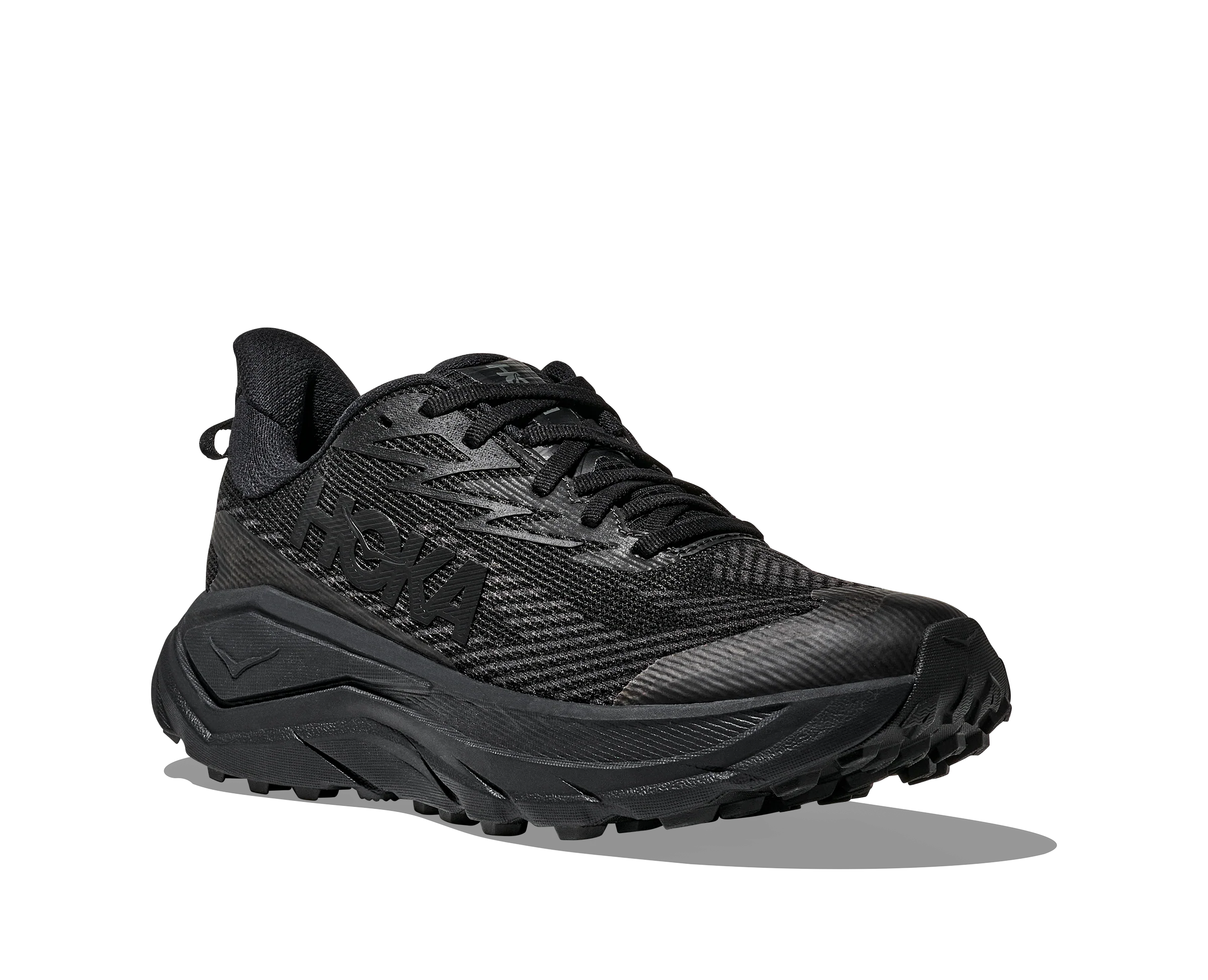 Hoka Womens Challenger 8 GTX - Black/Carbon - Trail - SS26 - Image 7