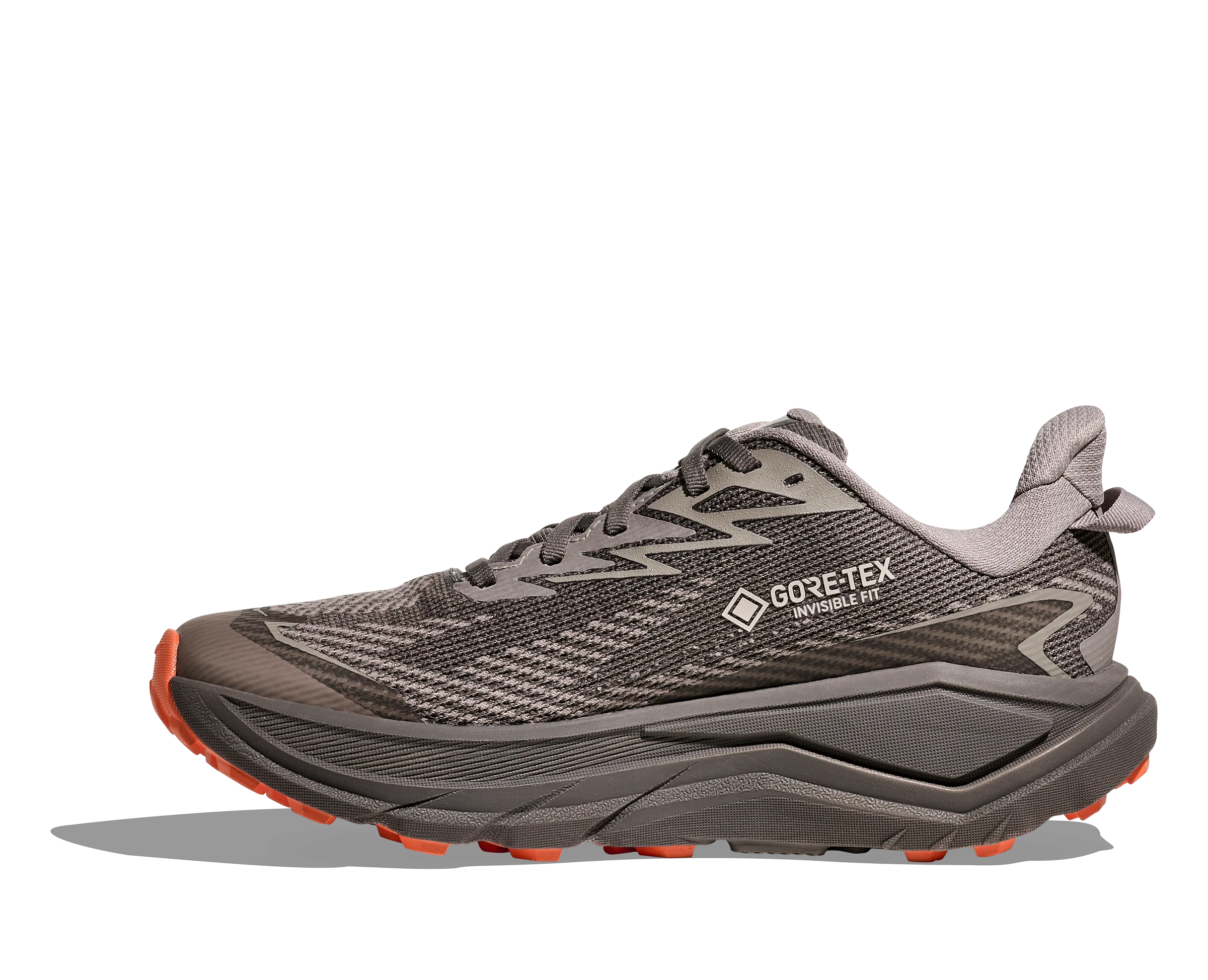 Hoka Womens Challenger 8 GTX - Cement/Gravel - Trail - SS26 - Image 8