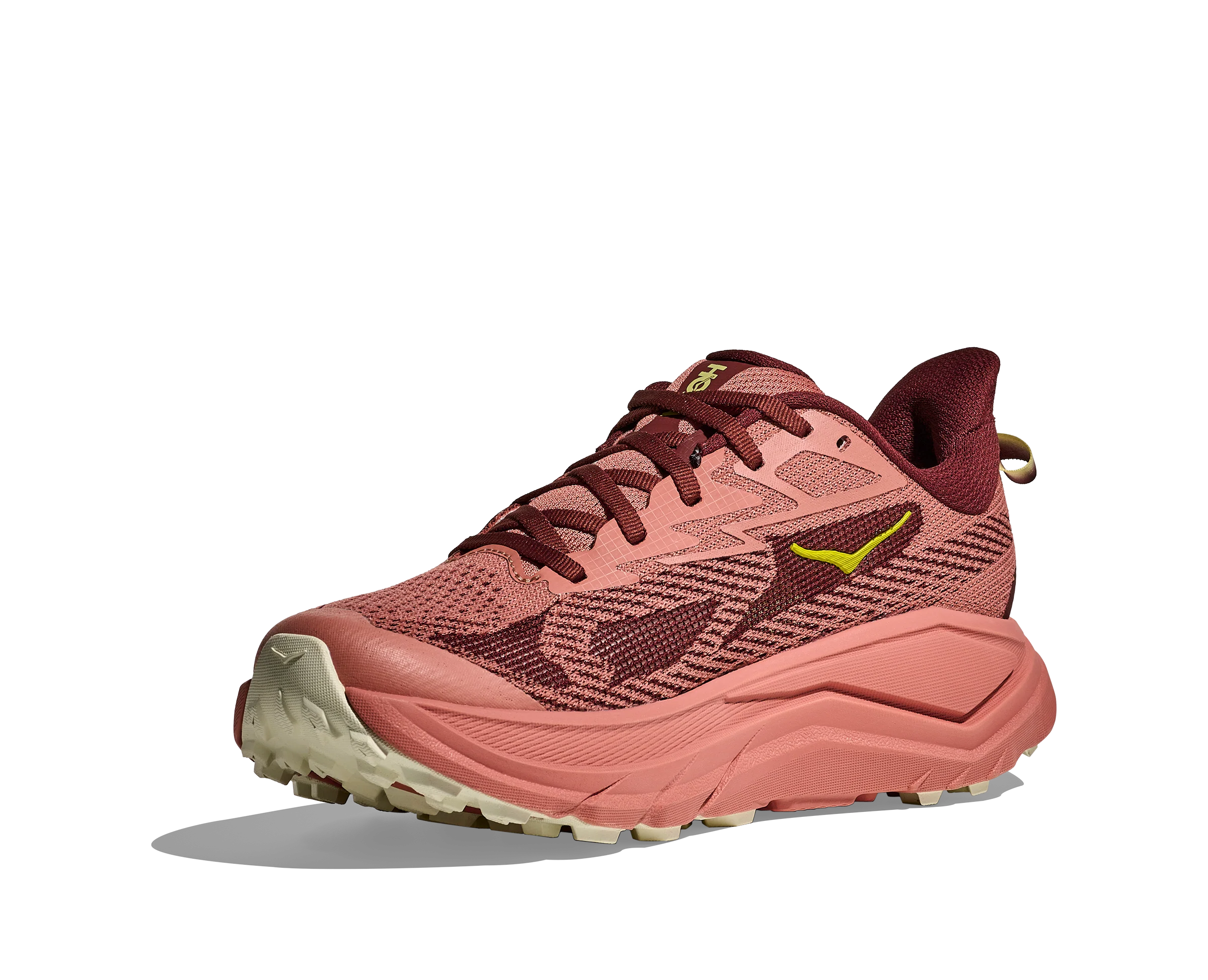Hoka Womens Challenger 8 Wide - D Width - Blush/Cedar - Trail - AW25 - Image 8