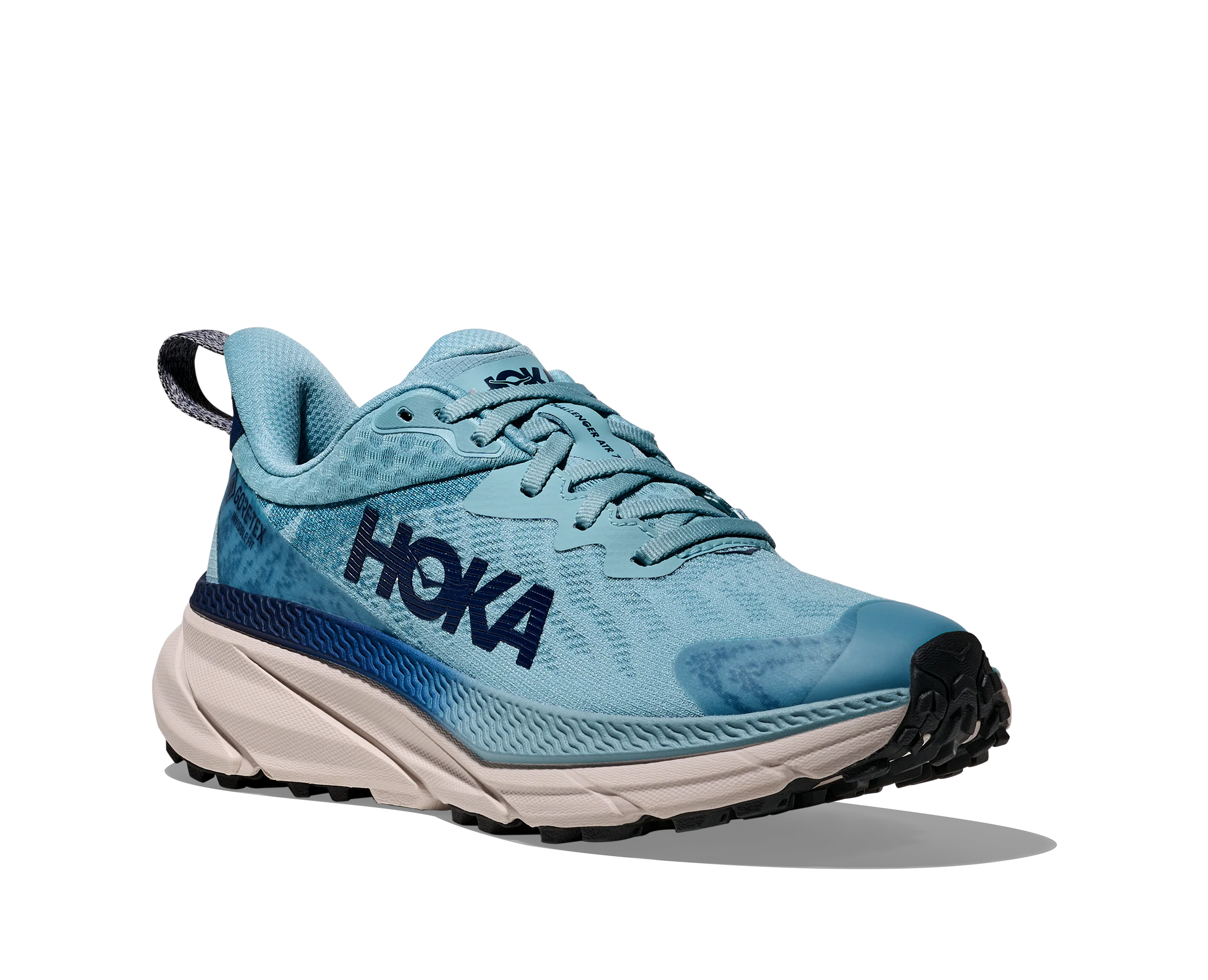 Hoka Womens Challenger ATR 7 GTX - Raindrop/Grout - Trail - AW25 - Image 7