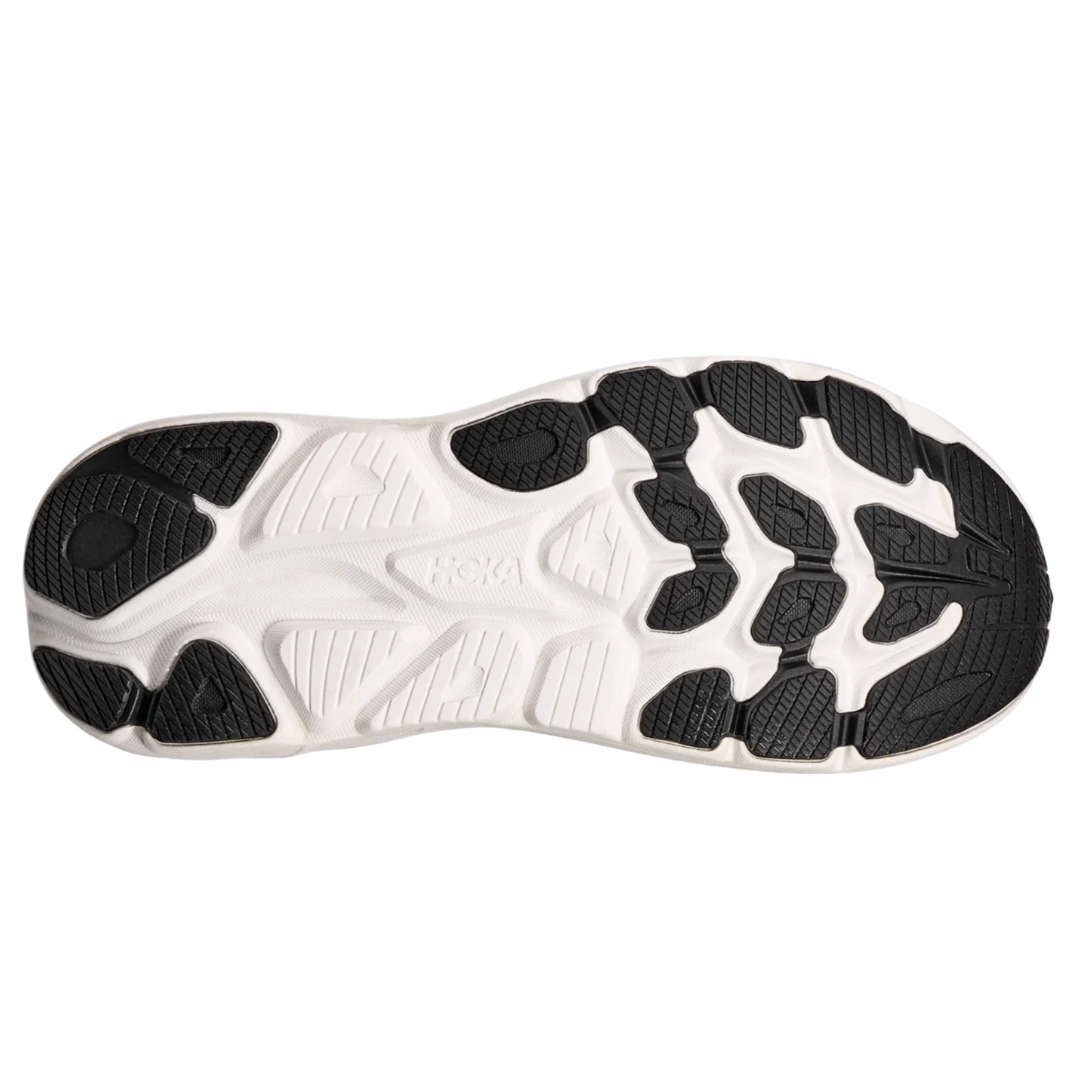 Hoka Womens Clifton 10 - Black/White - Neutral - SS25 - Image 2