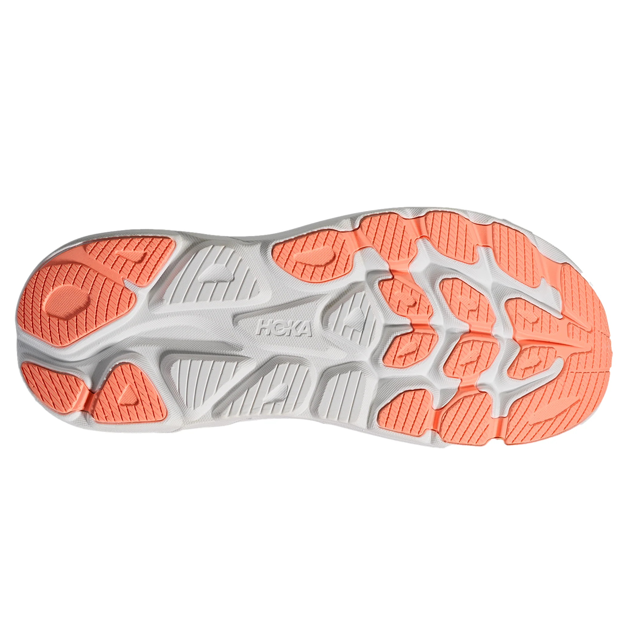Hoka Womens Clifton 10 - Lilac Cream/Tangerine Glow - Neutral - SS26 - Image 2